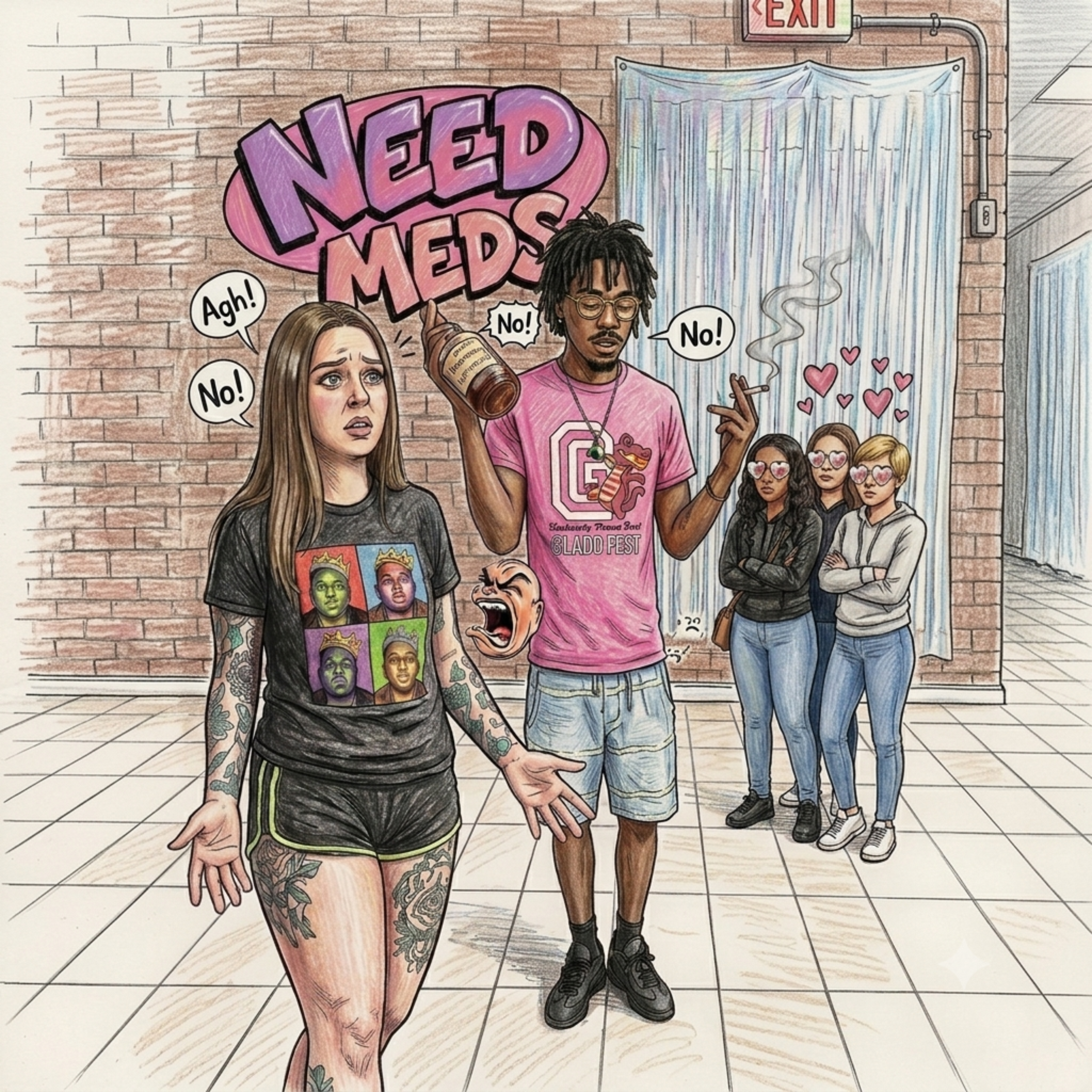 Need Meds by ihyromani cover art
