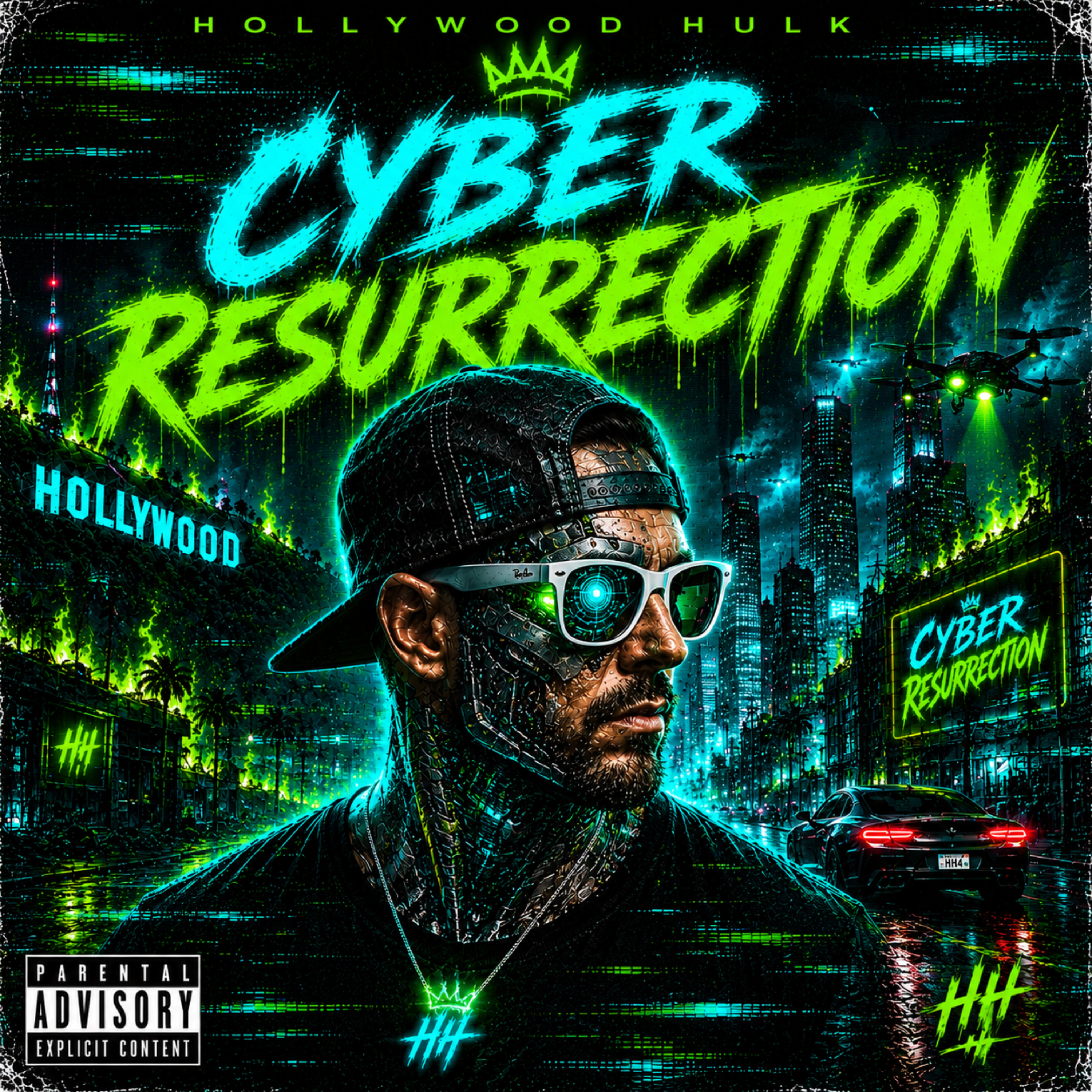 Cyber resurrection by Hollywood Hulk cover art