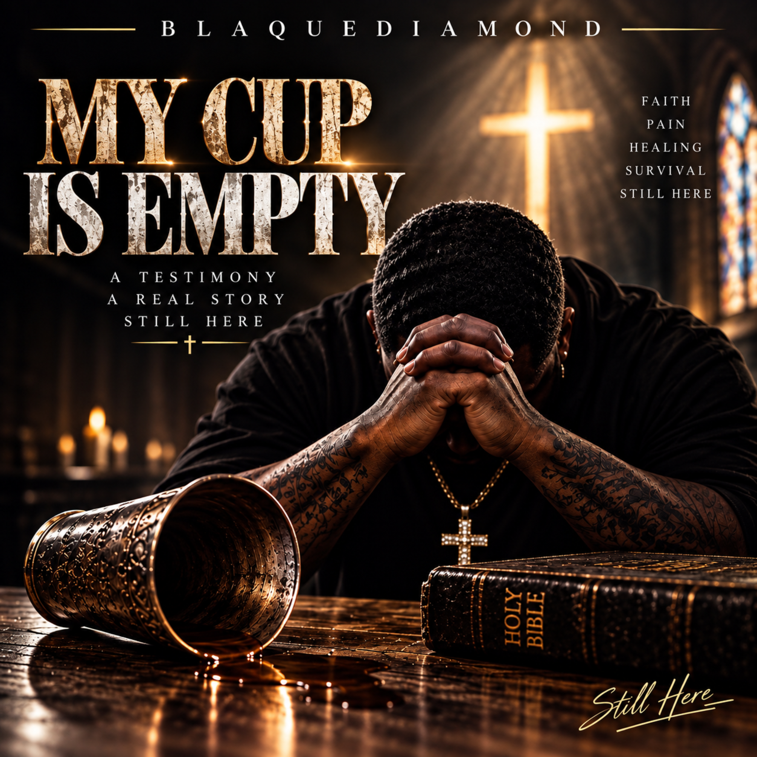 MY CUP IS EMPTY by Blaquediamond67 cover art