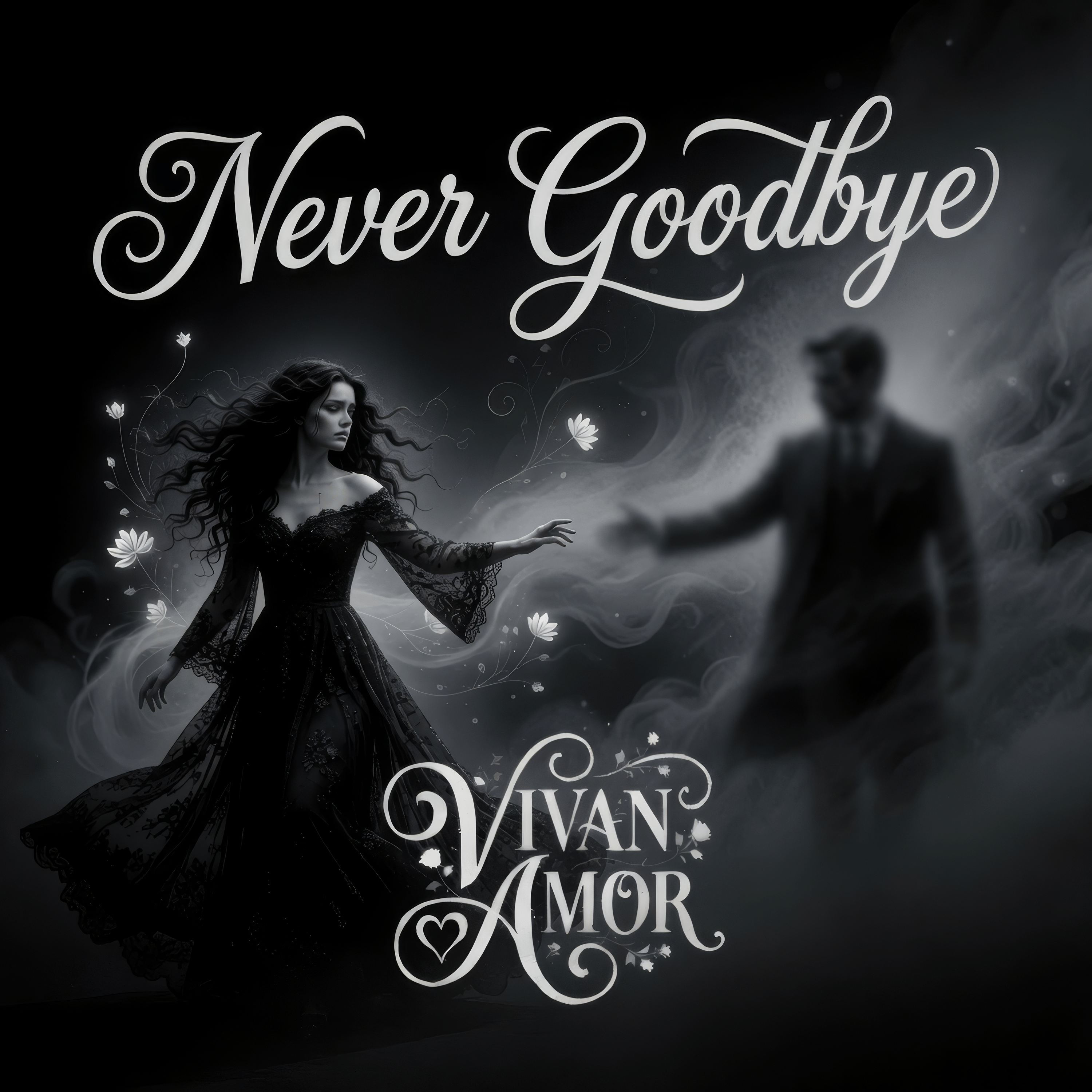 Never Goodbye by Vivan Amor cover art