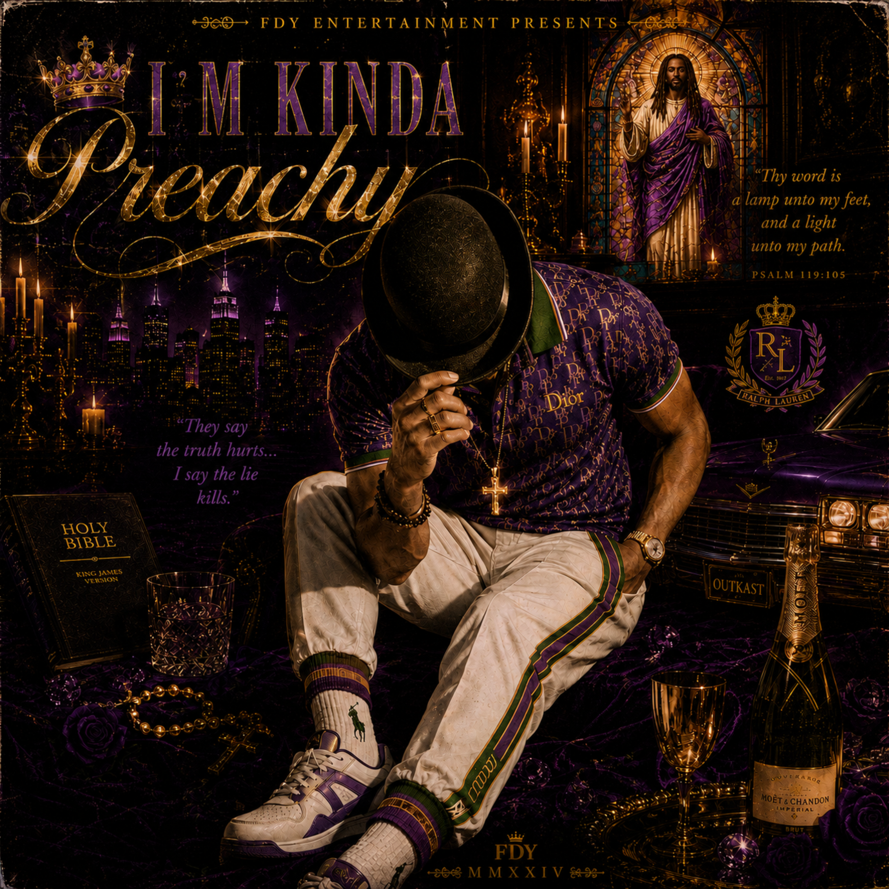 I’N KINDA PREACHY by Kay’Oz Kroniklez cover art