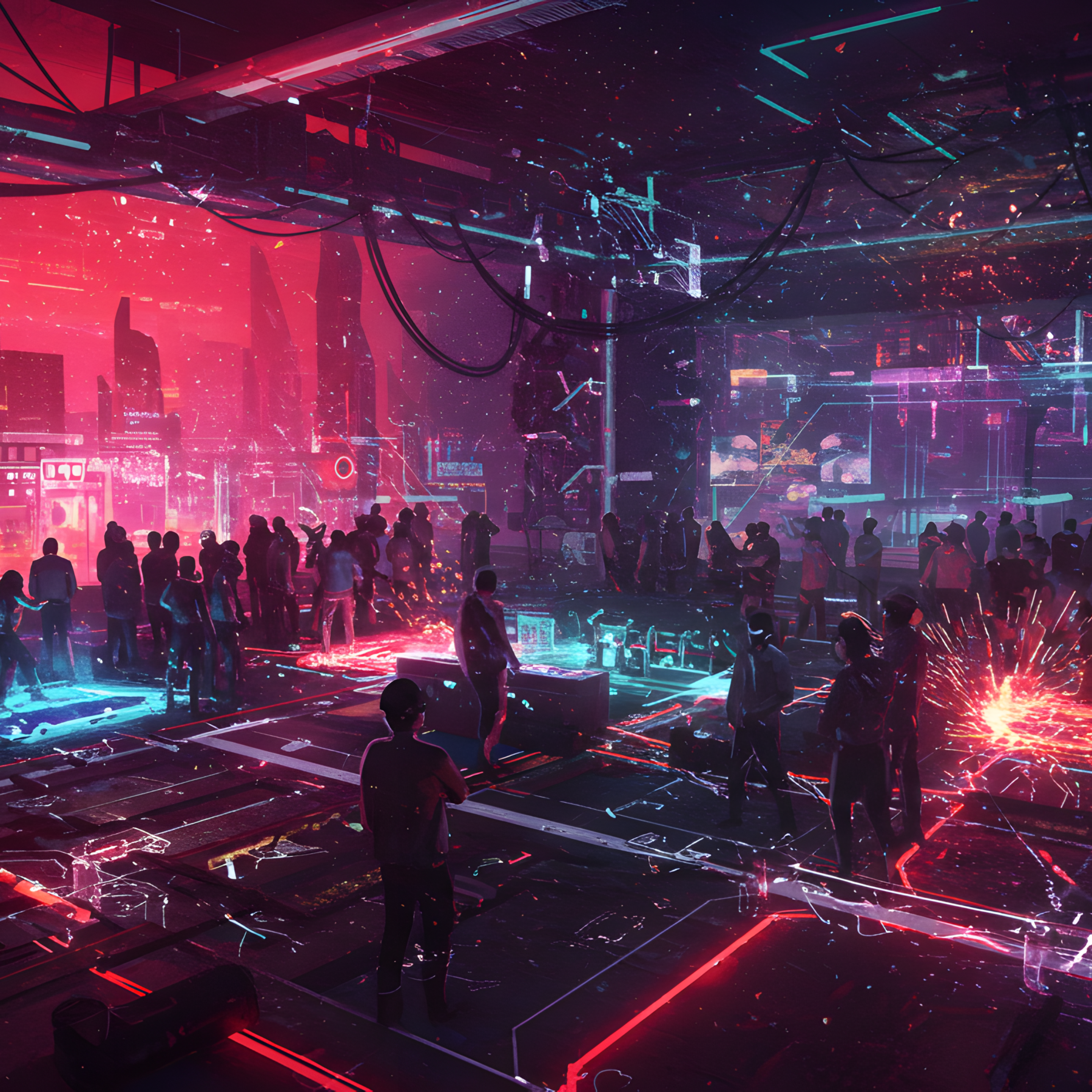 techno, trance artwork