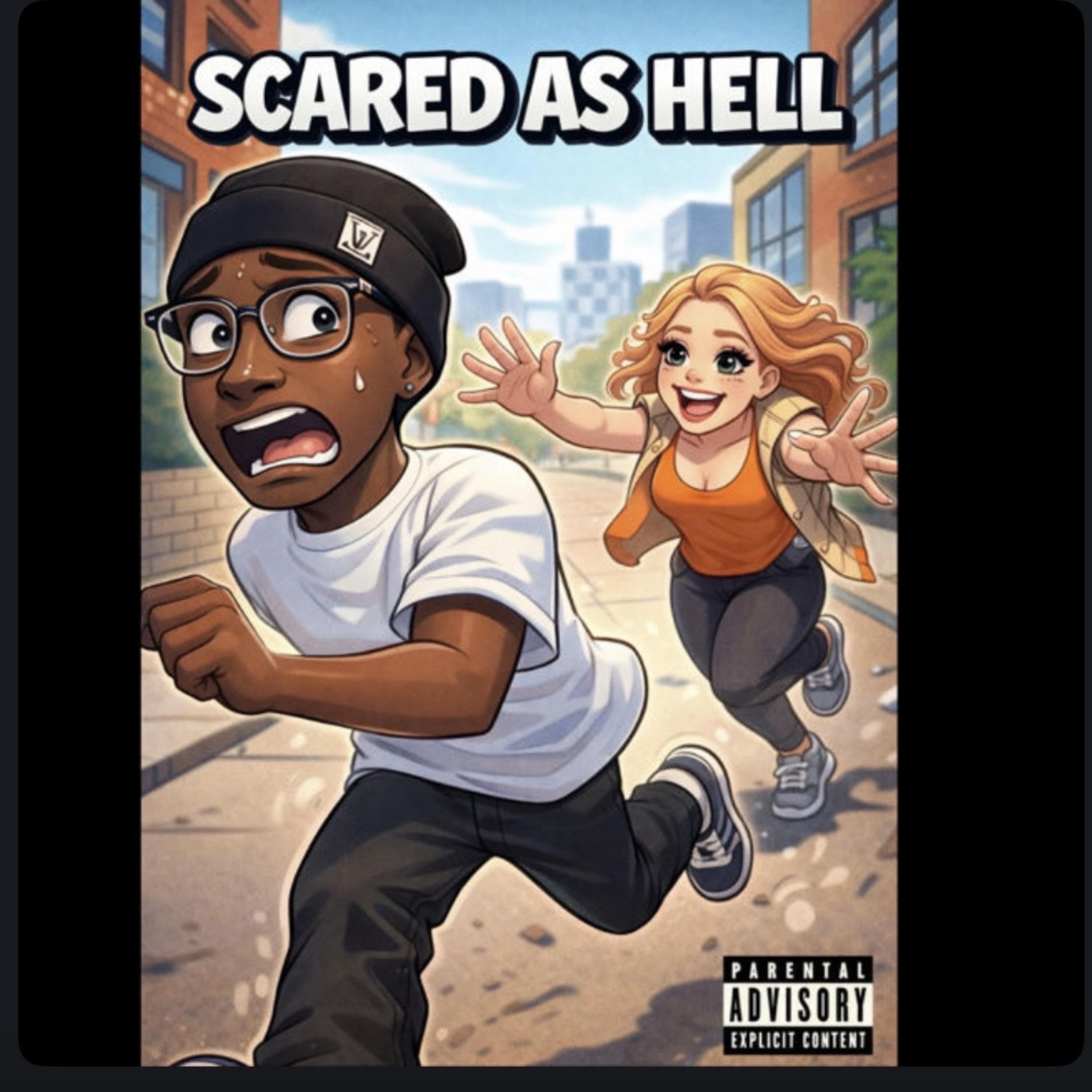 SCARED AS HELL by joeskii cover art