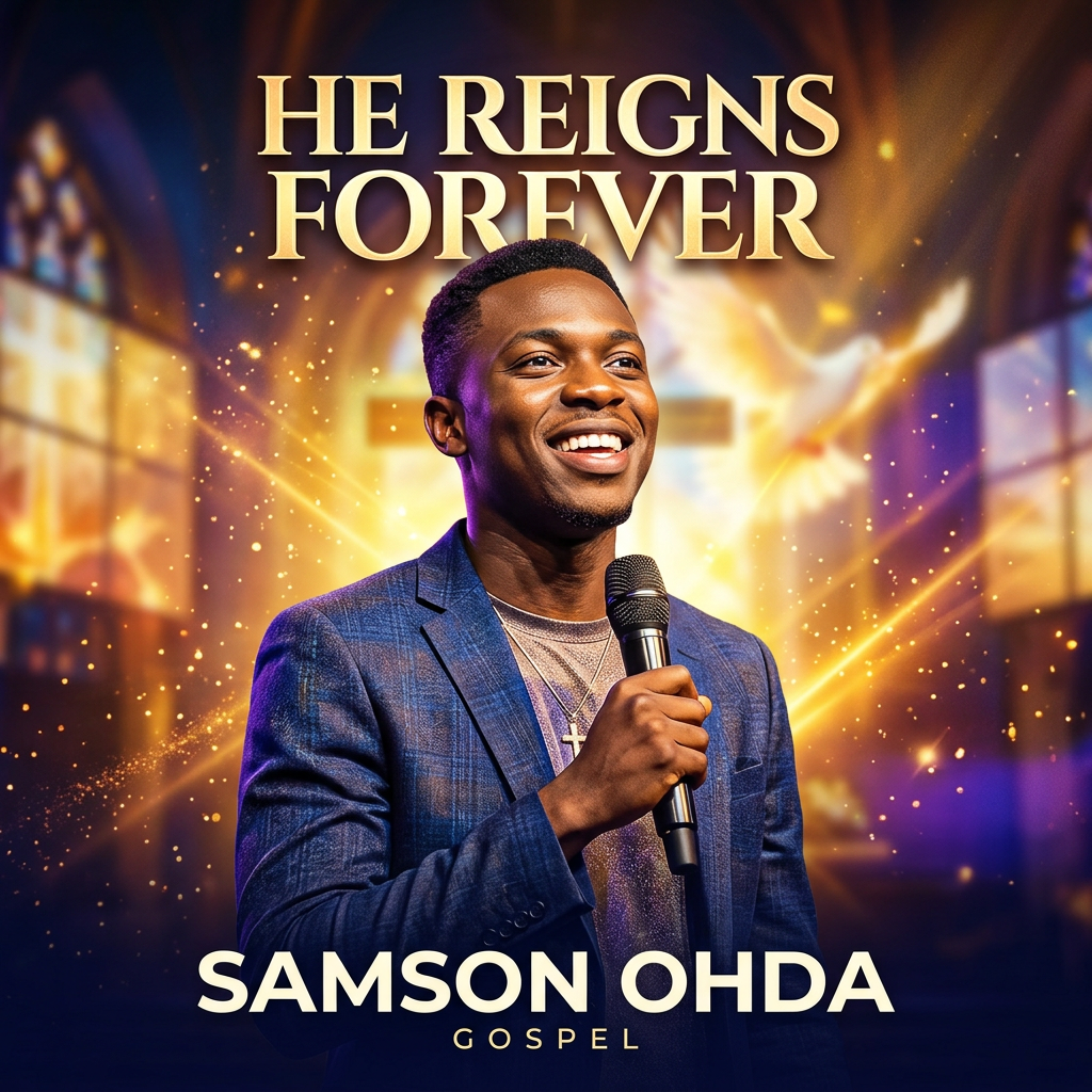 He Reigns Forever by Samson Ohda  cover art