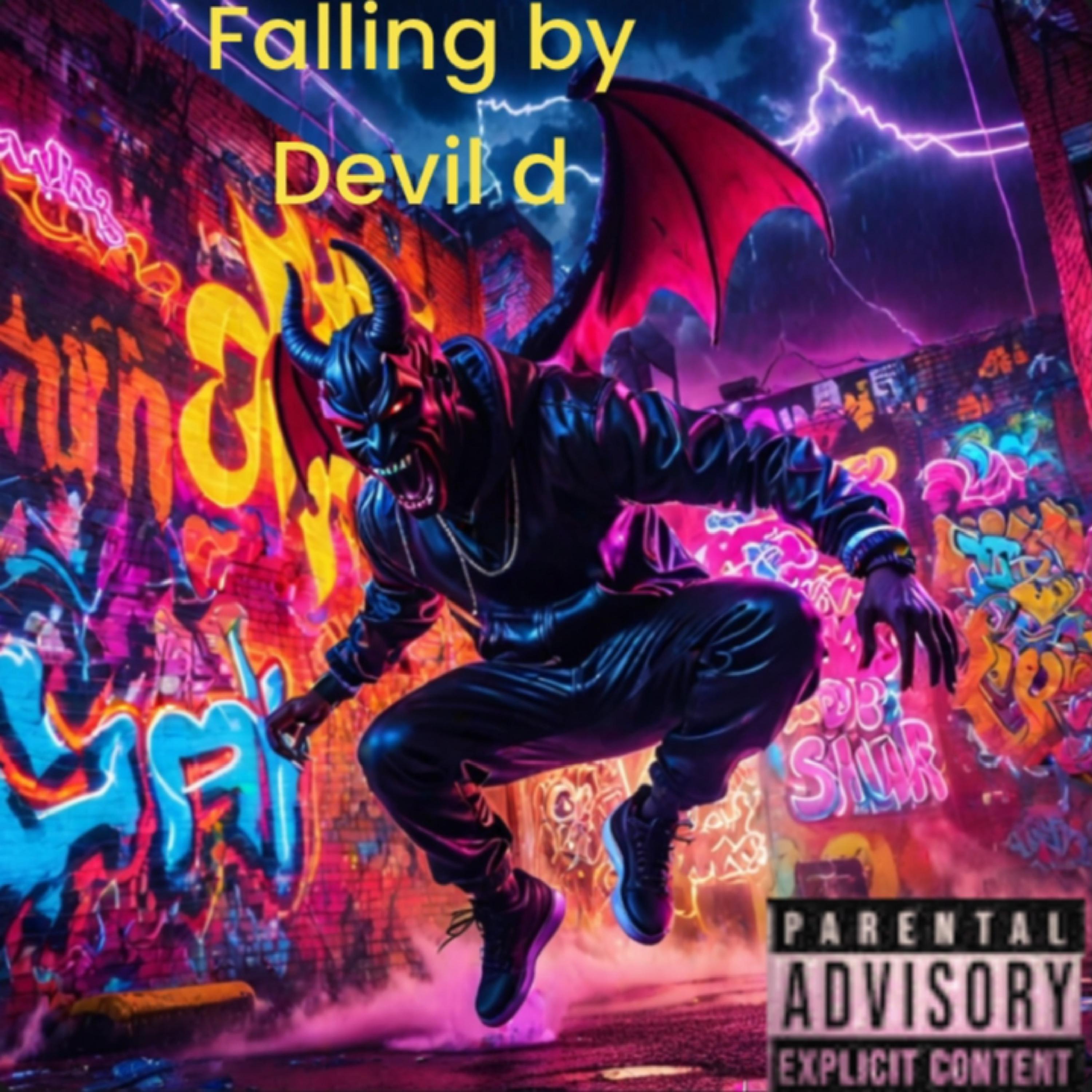 Falling artwork