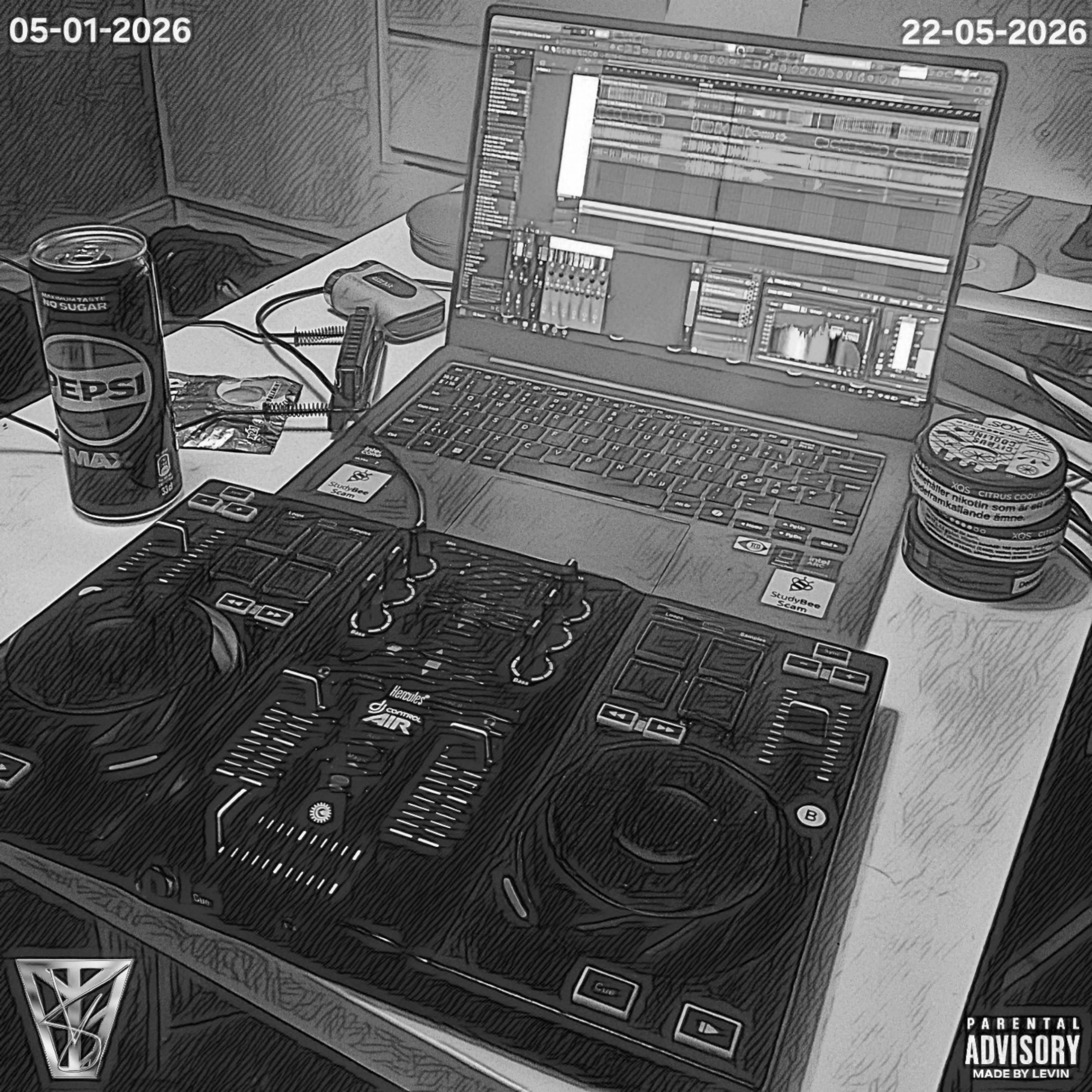 2 Steg (Edit Version) [Slowed + Reeverb] by LEV|N cover art