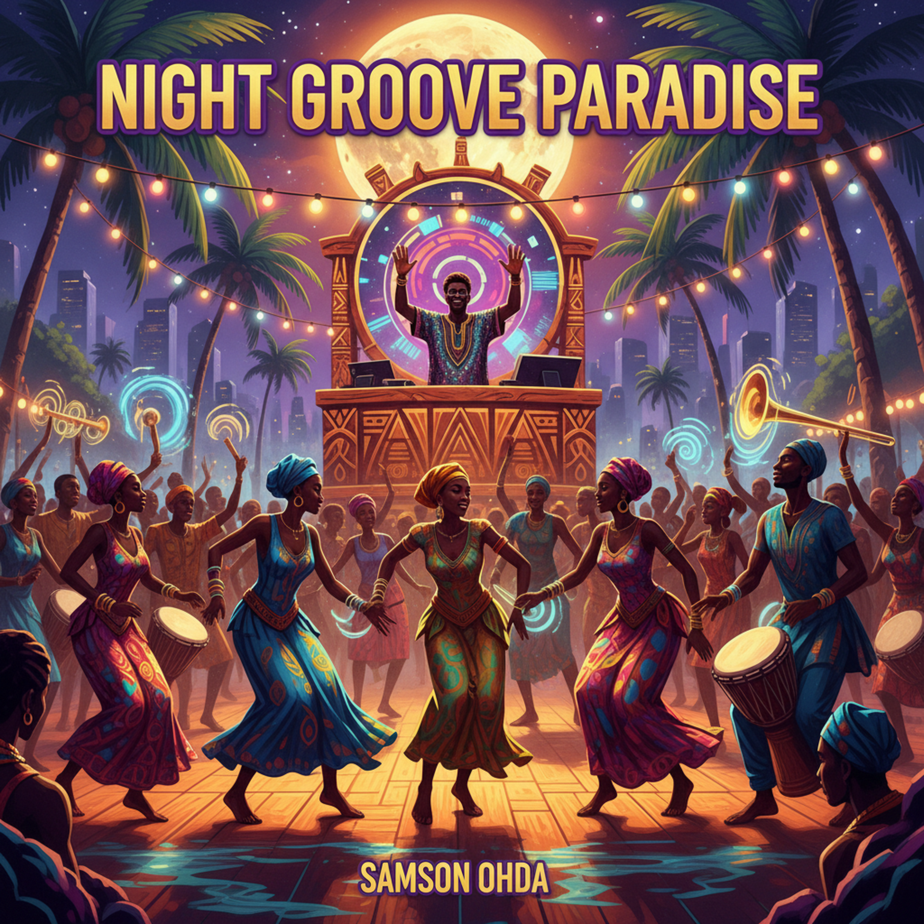 Night Groove Paradise artwork