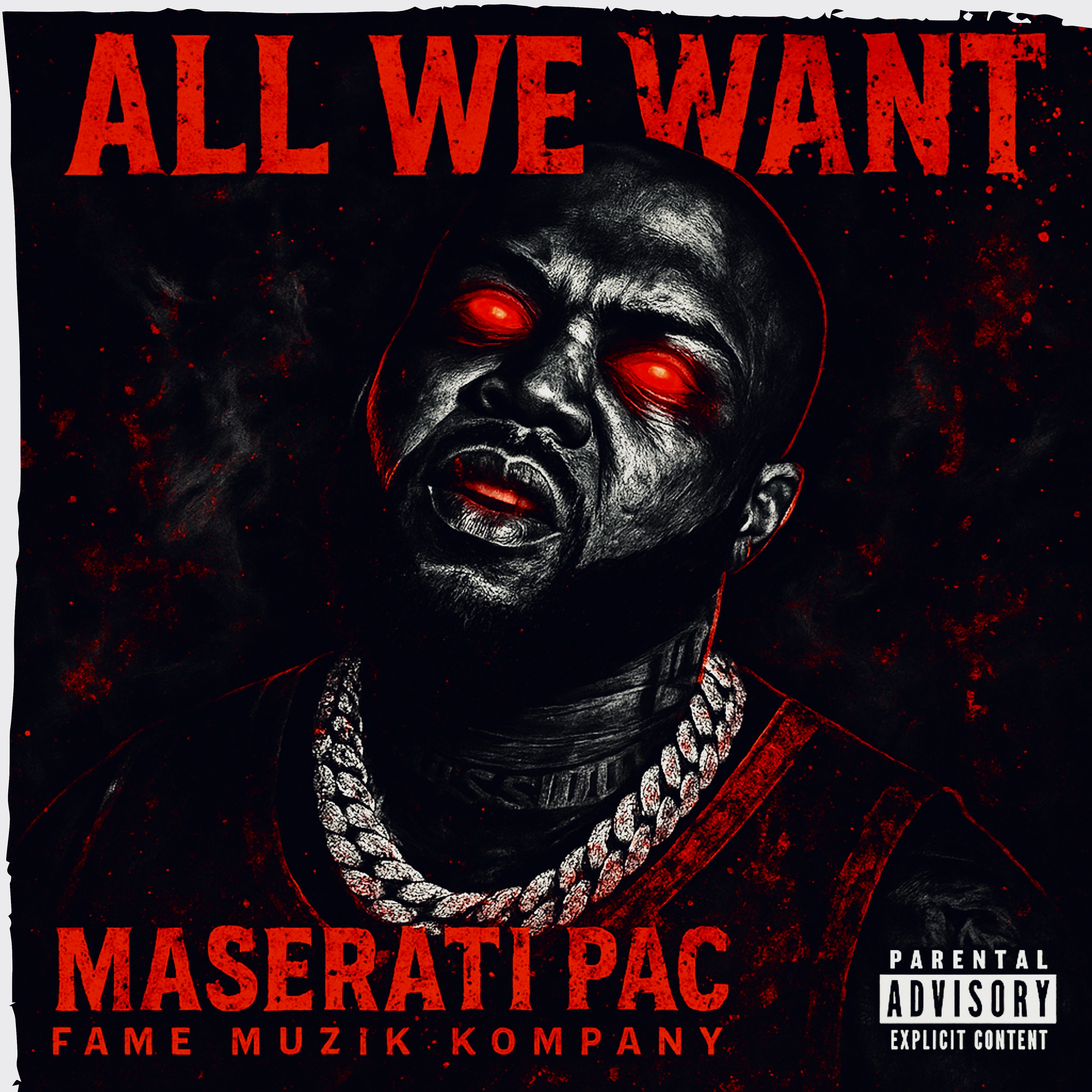 ALL WE WANT artwork