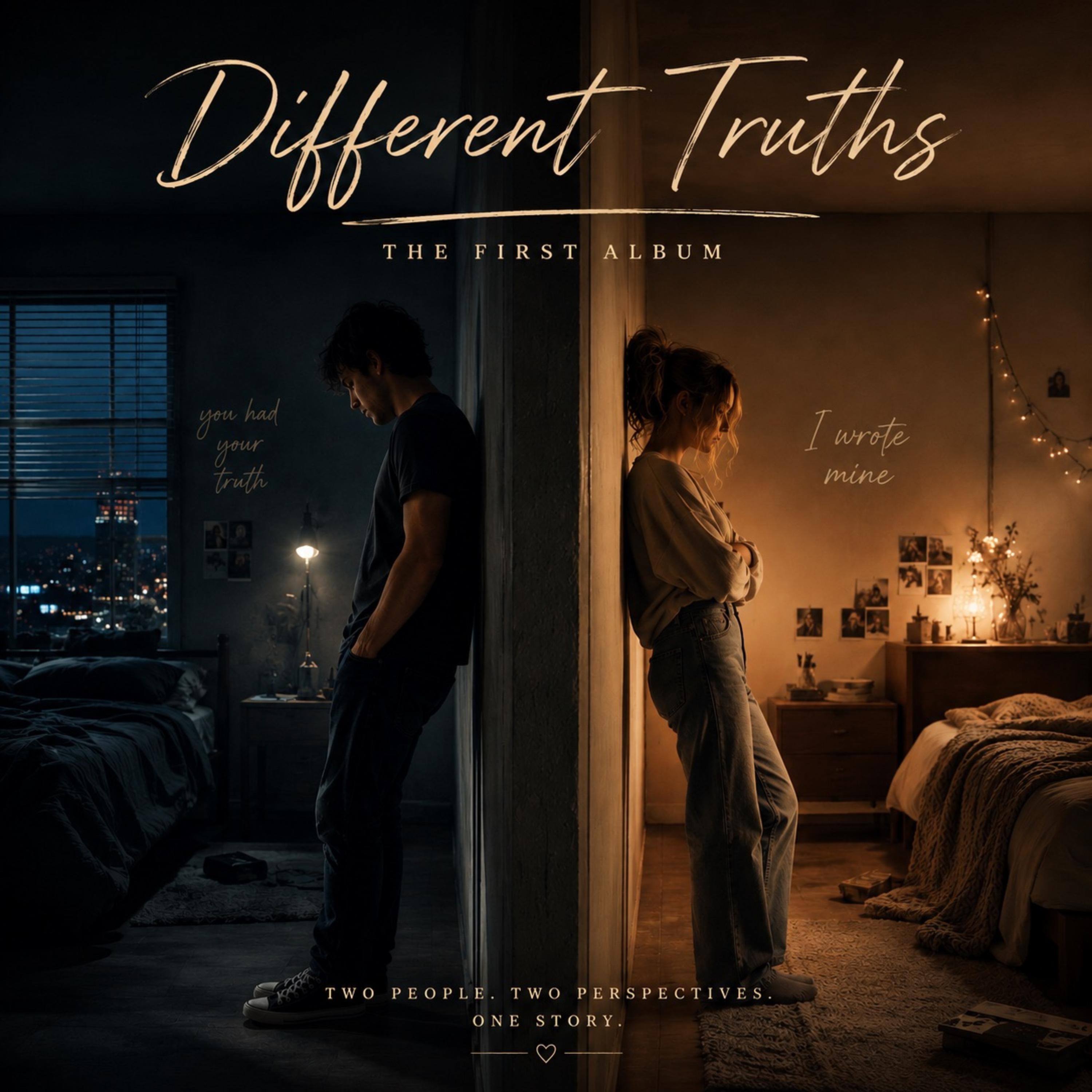 Different Truths by Paper Hearts Music cover art