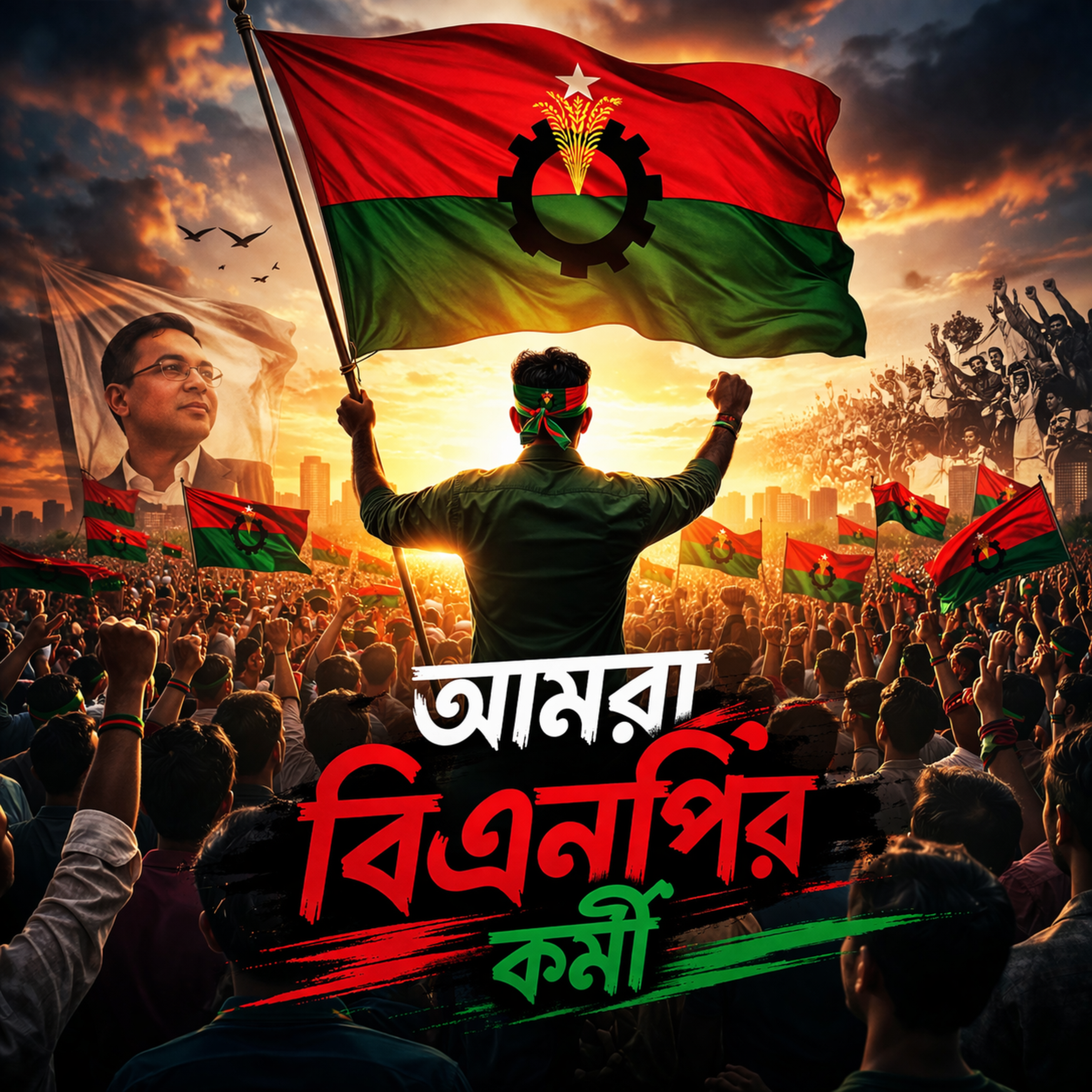 আমরা বিএনপির কর্মী artwork