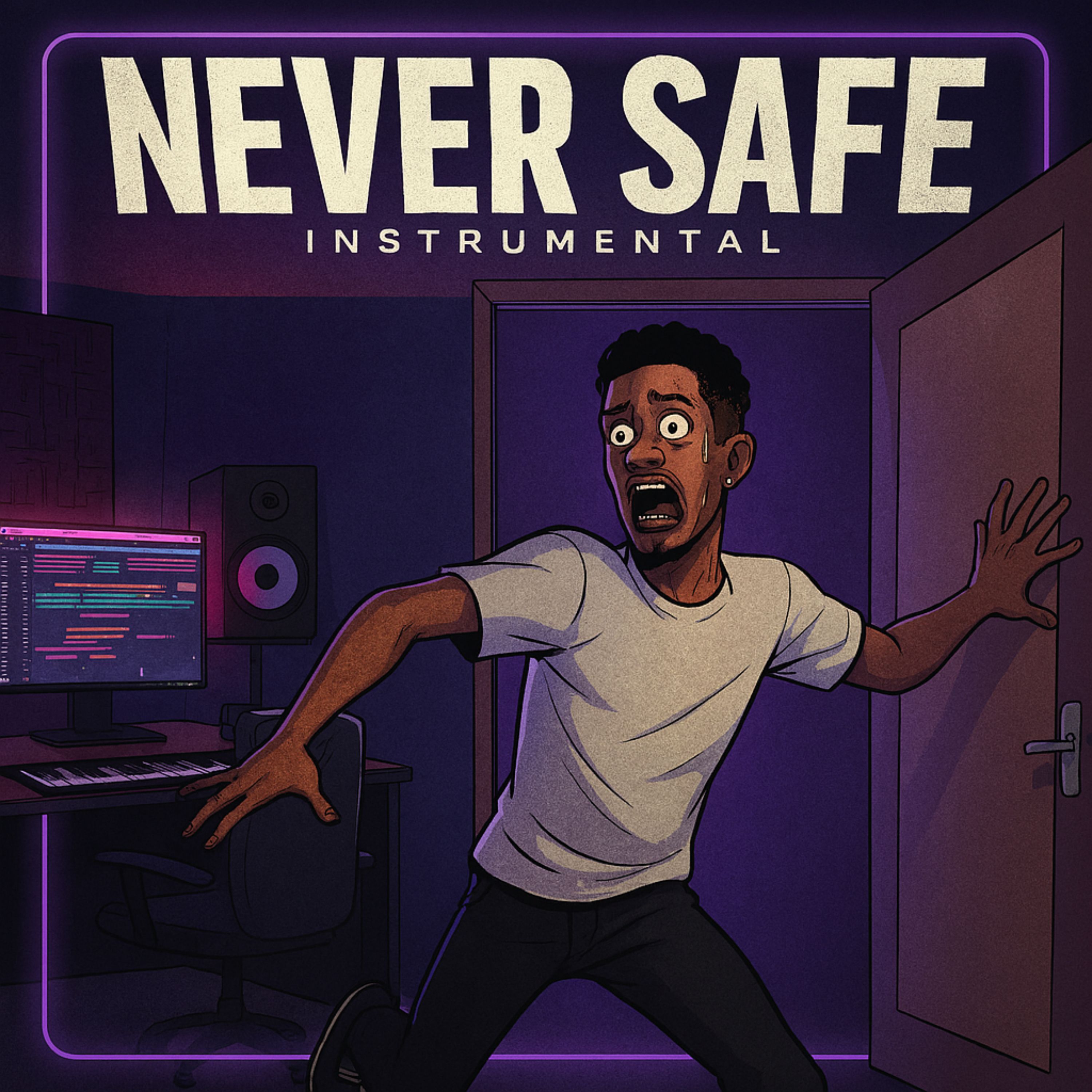 Never Safe (Instrumental) artwork