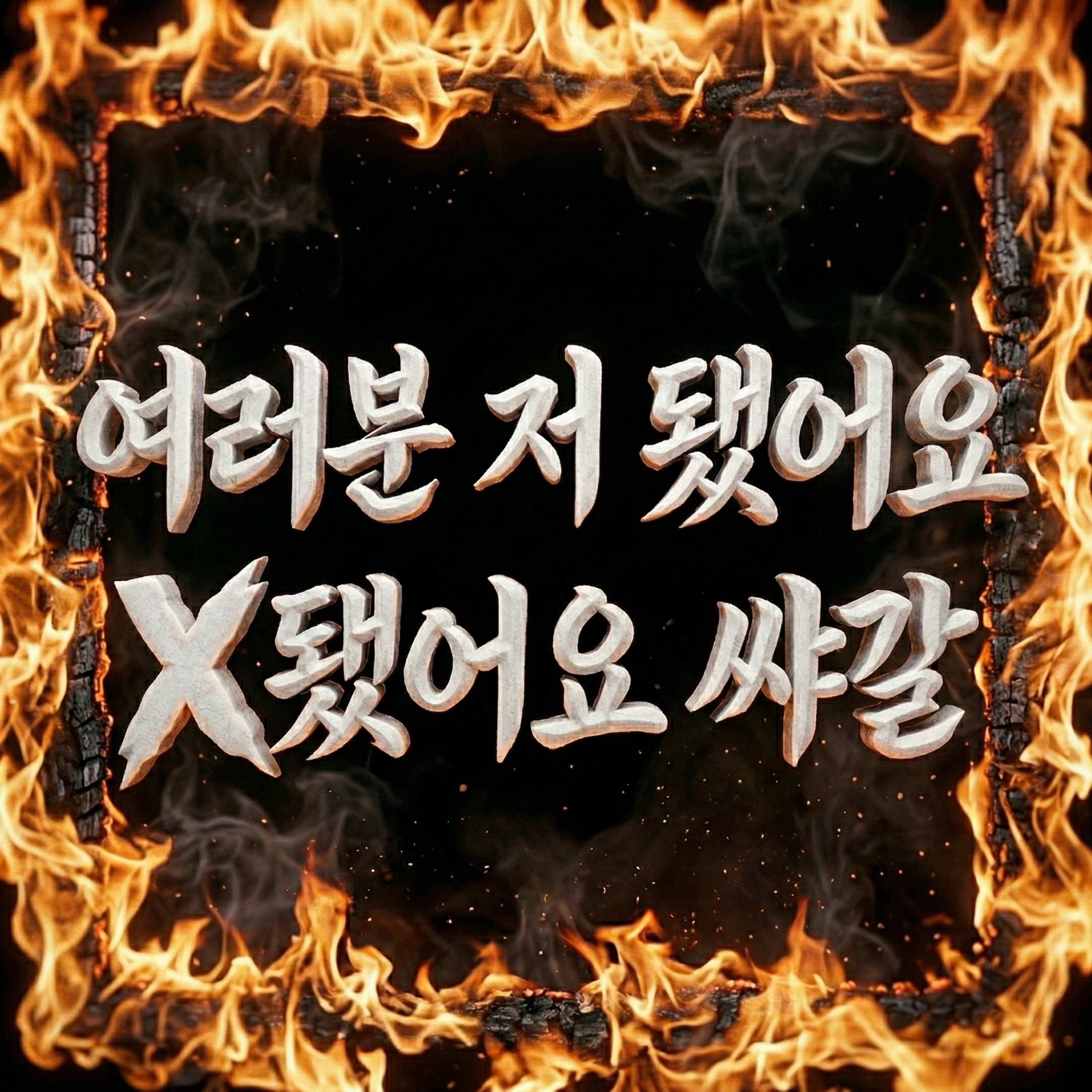 여러분 저 됐어요 X됐어요 쌰갈 artwork