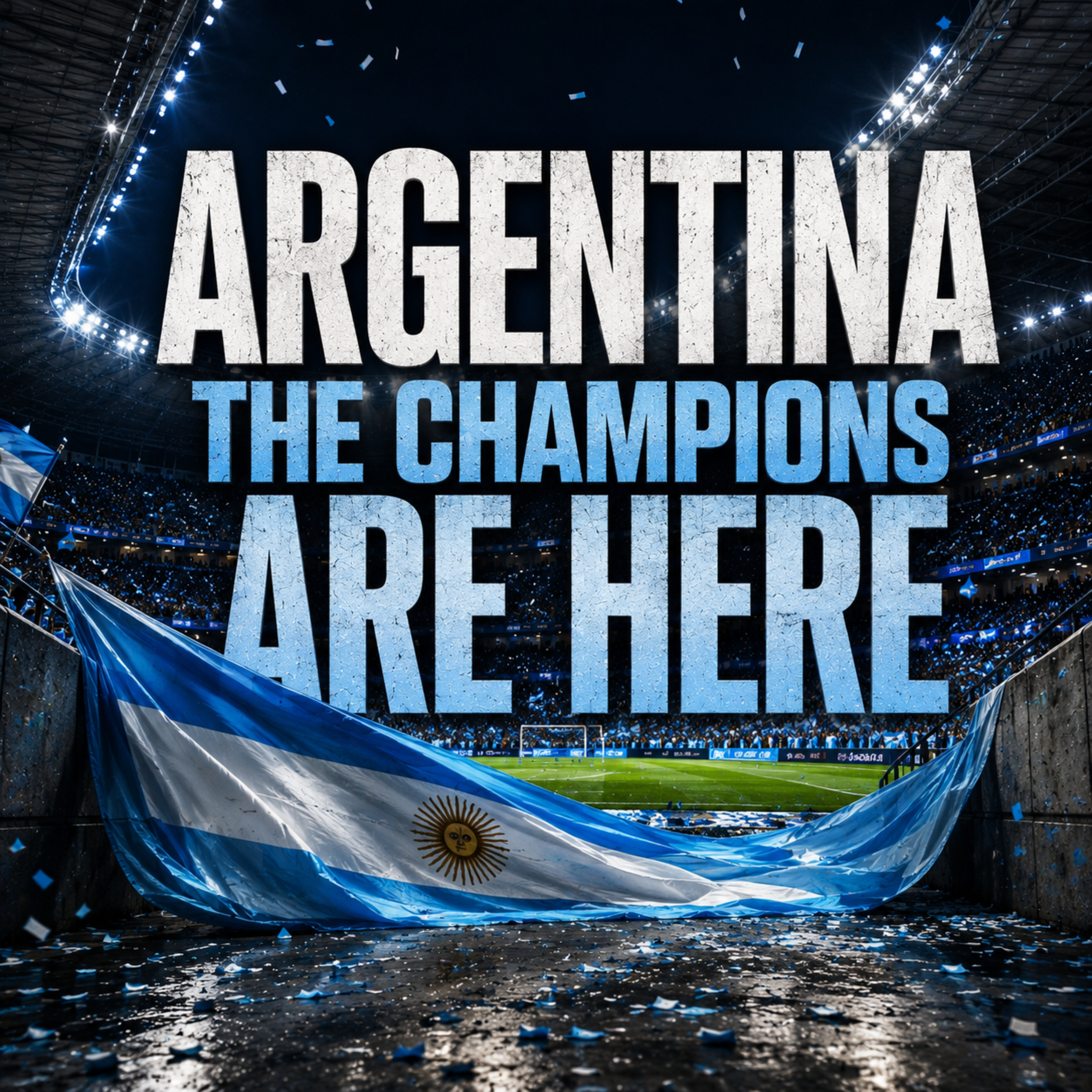 Argentina The Champions Are Here by Anonna Zara cover art