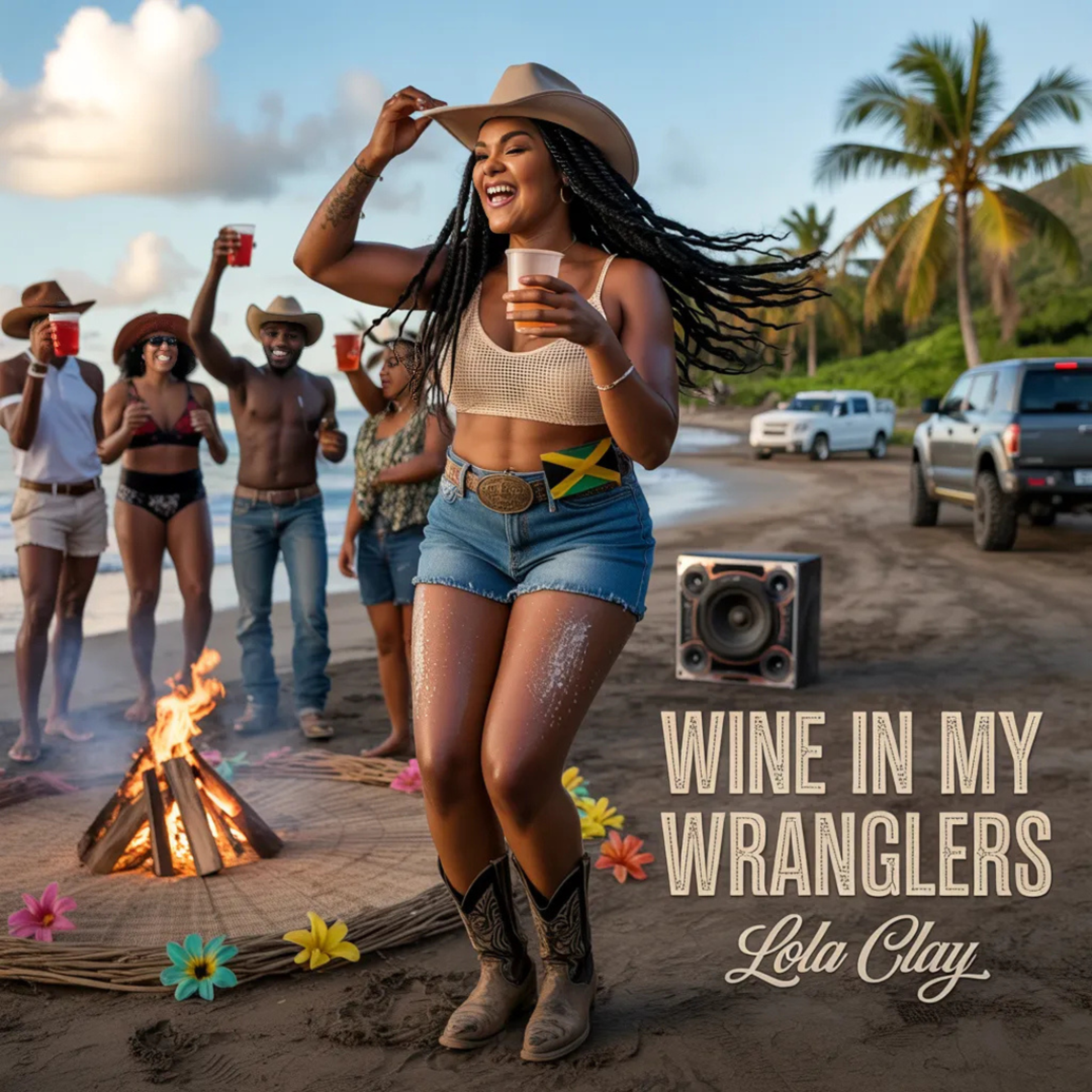 Wine In My Wranglers artwork