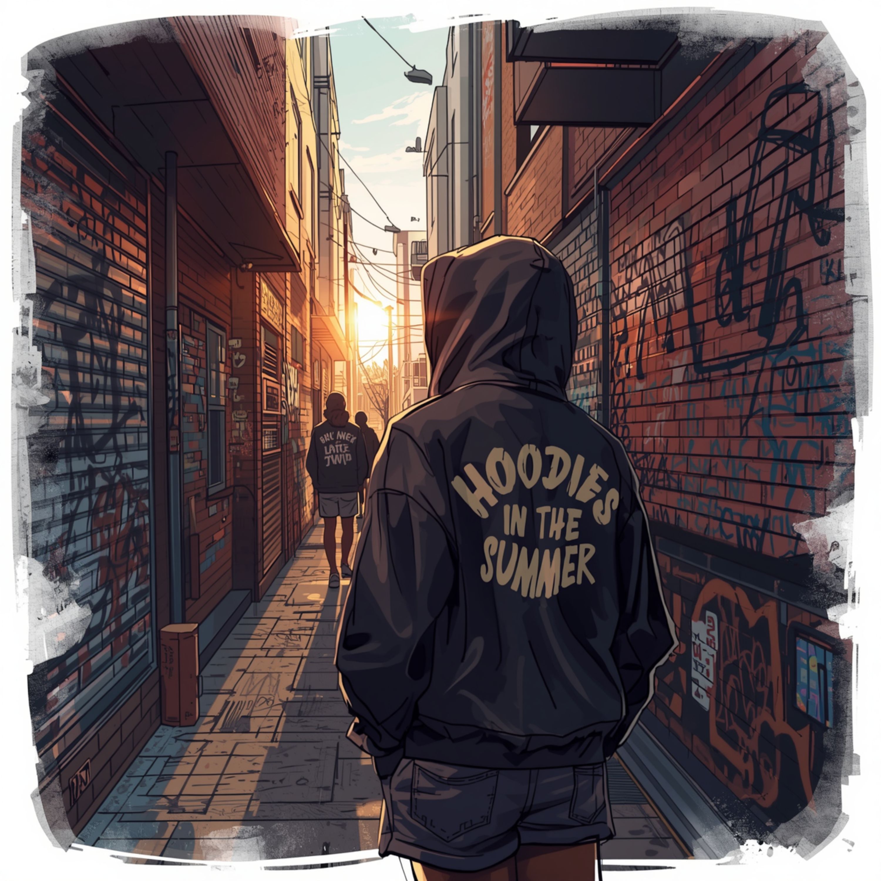HOODIES IN THE SUMMER artwork