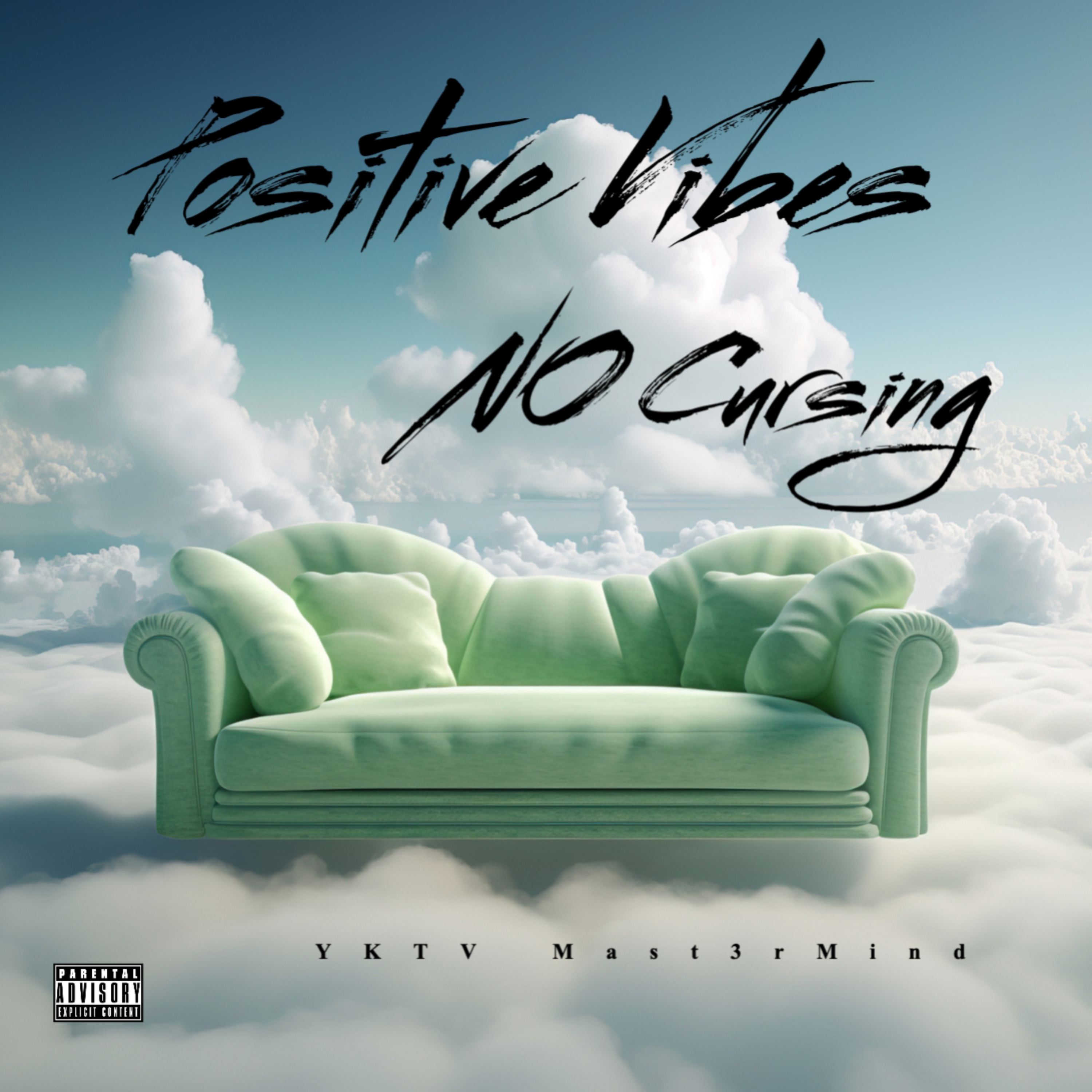 Positive Vibes No Cursing artwork