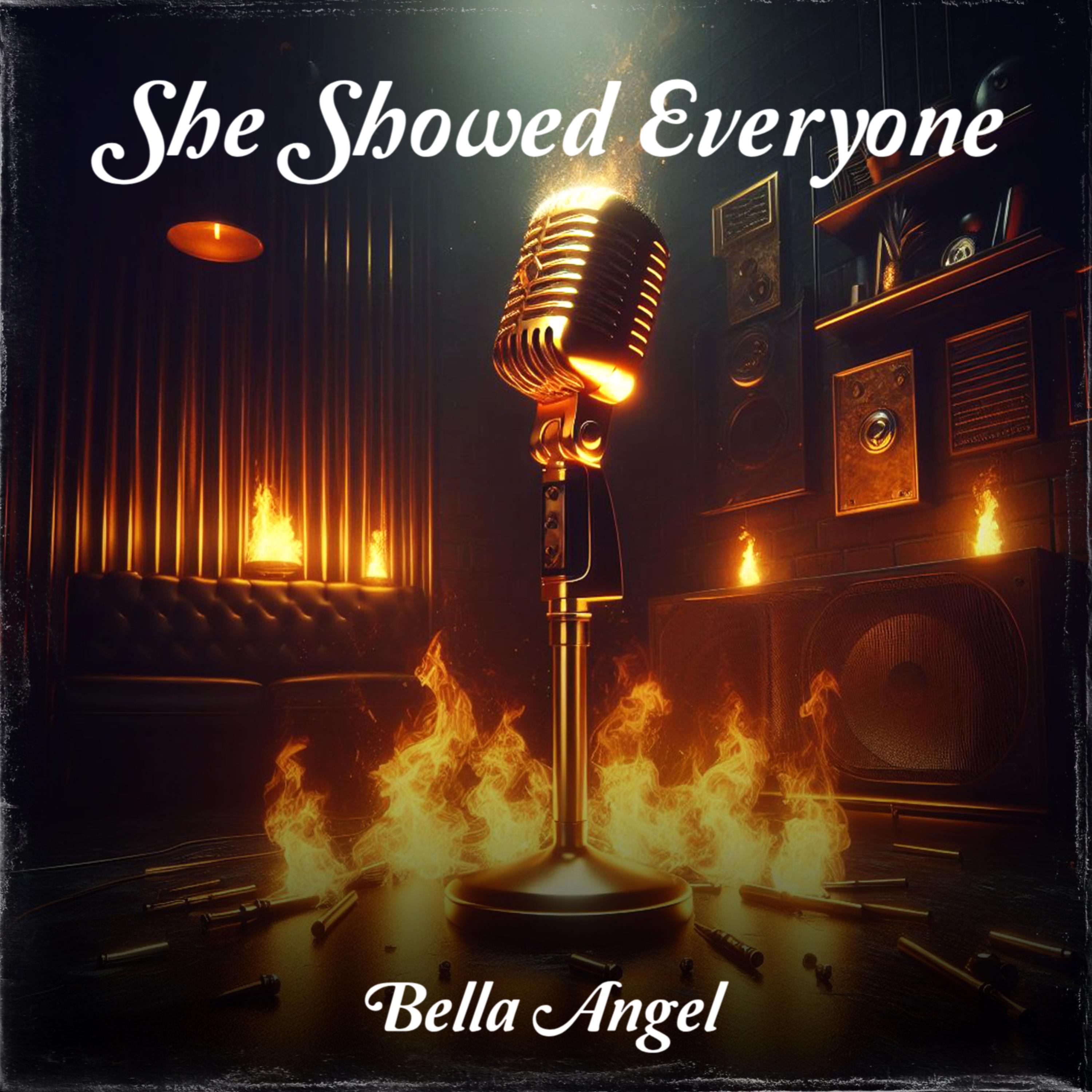 she showed everyone artwork