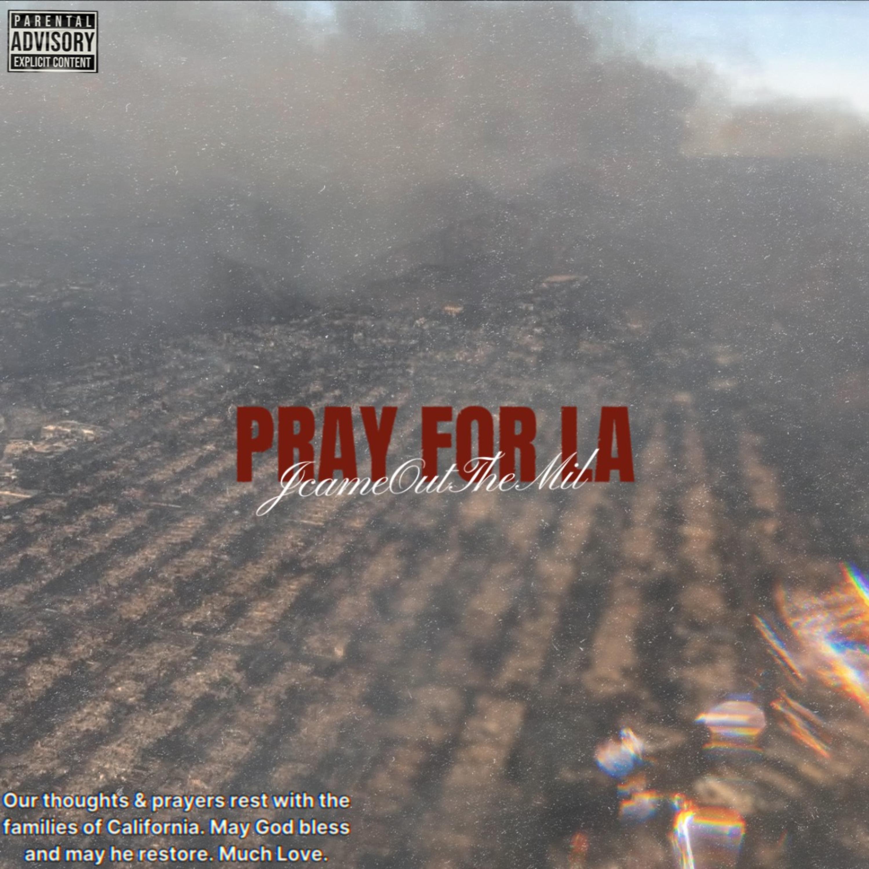 PRAY FOR LA artwork