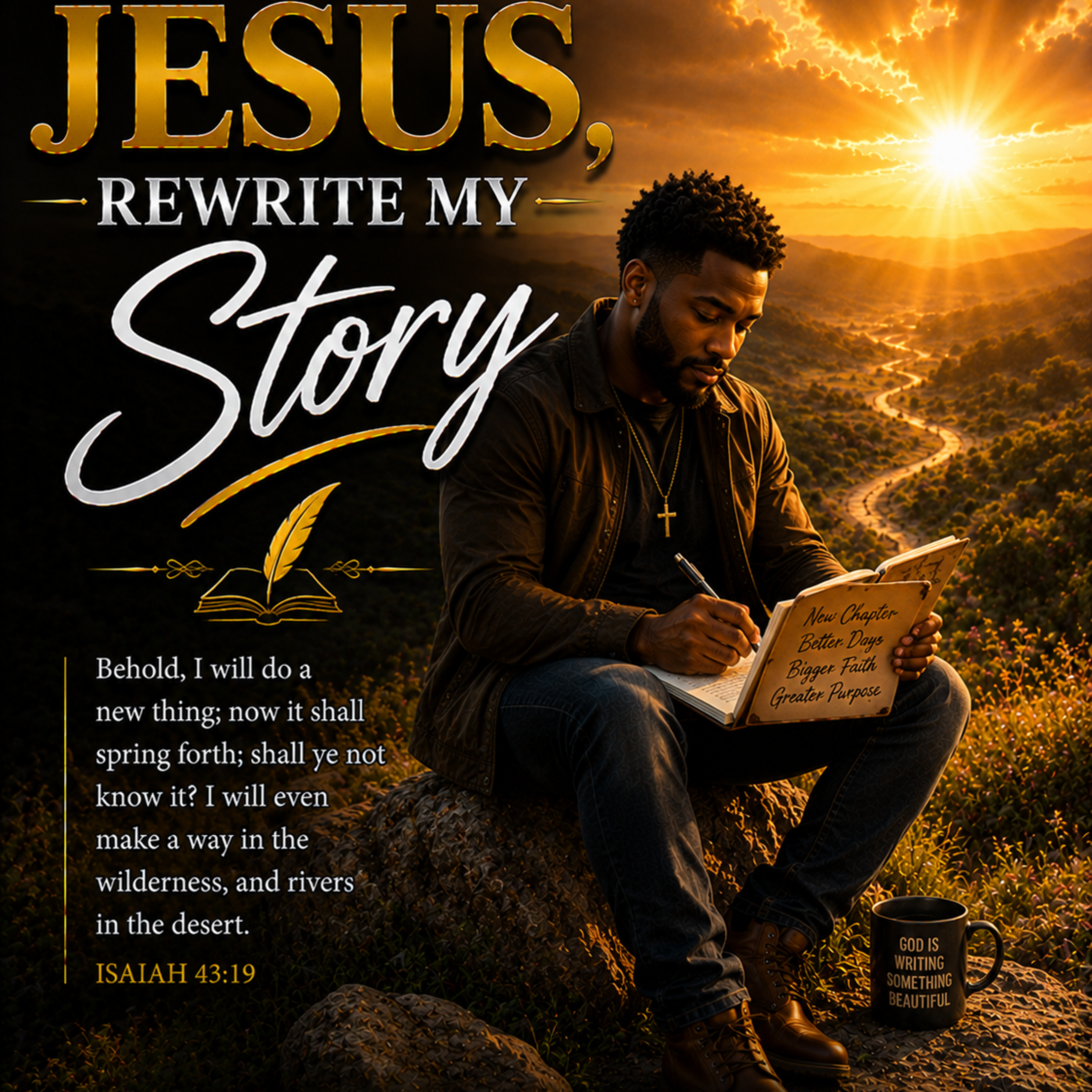 Jesus, Rewrite My Story by olabode oluwafemi cover art