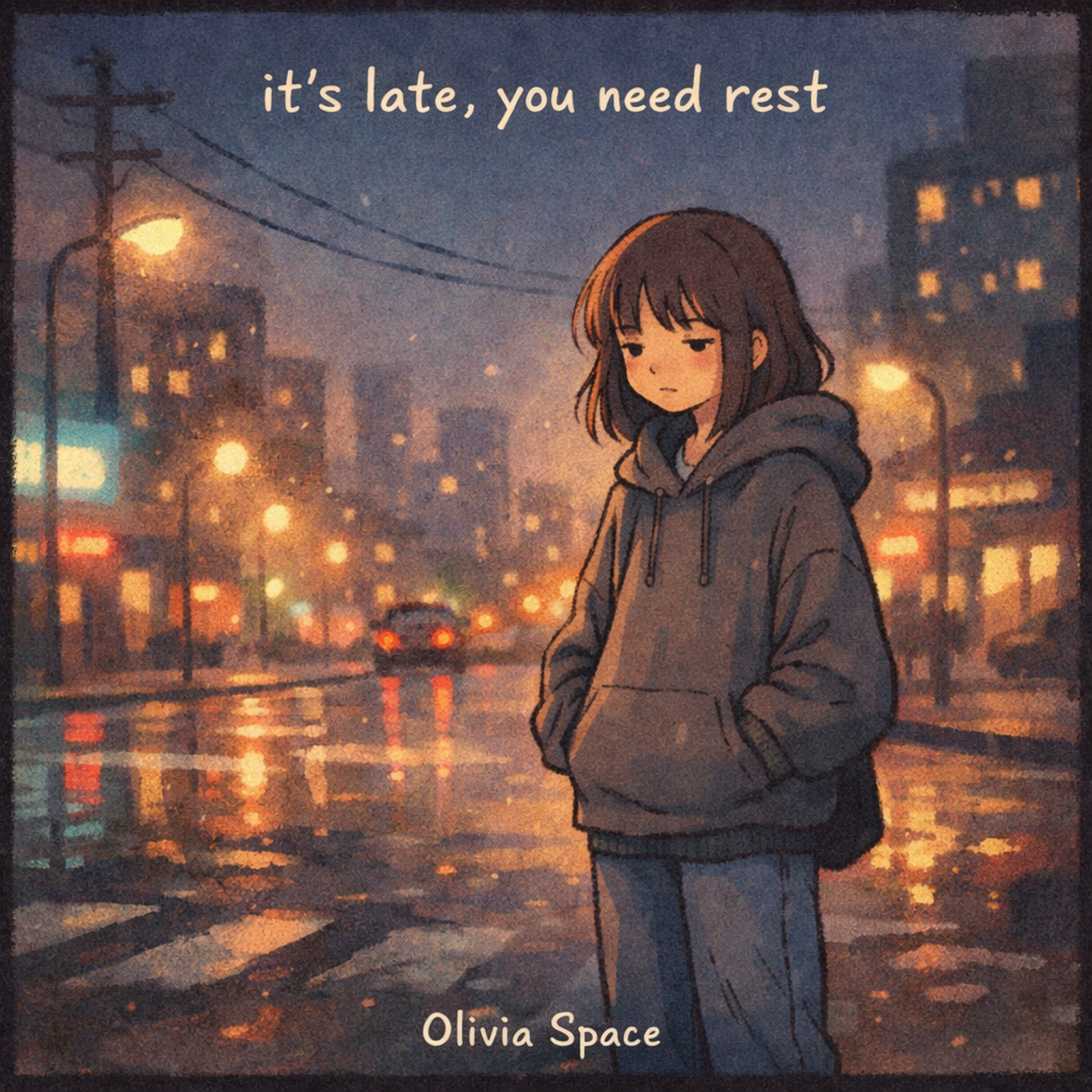 it's late, you need rest artwork