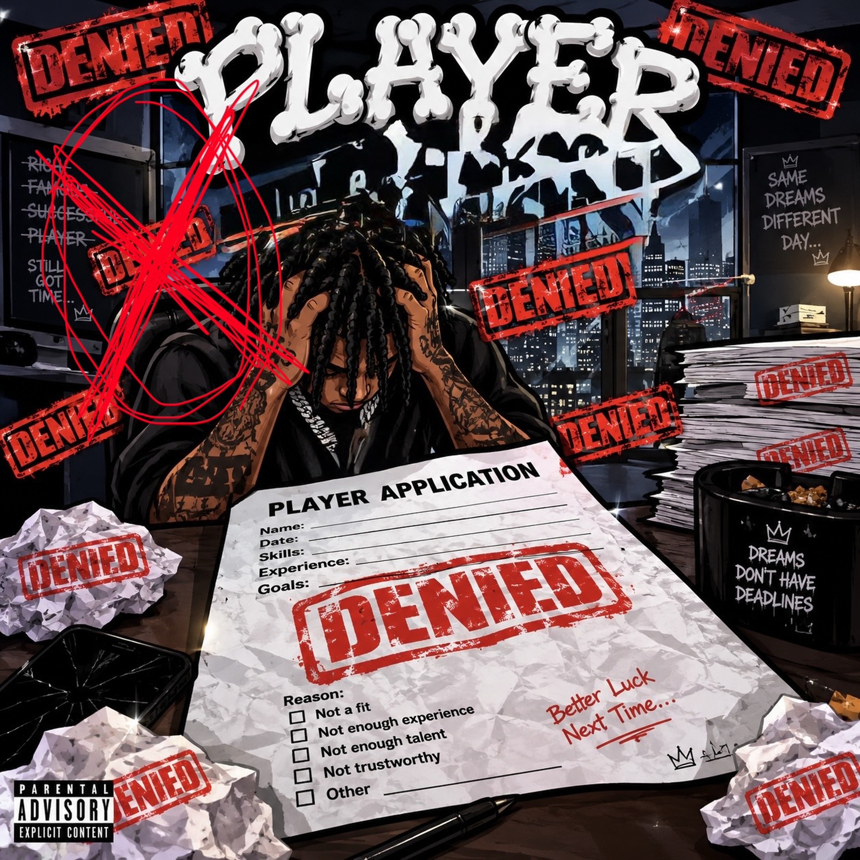 NOT A PLAYER by GUDDA1K cover art