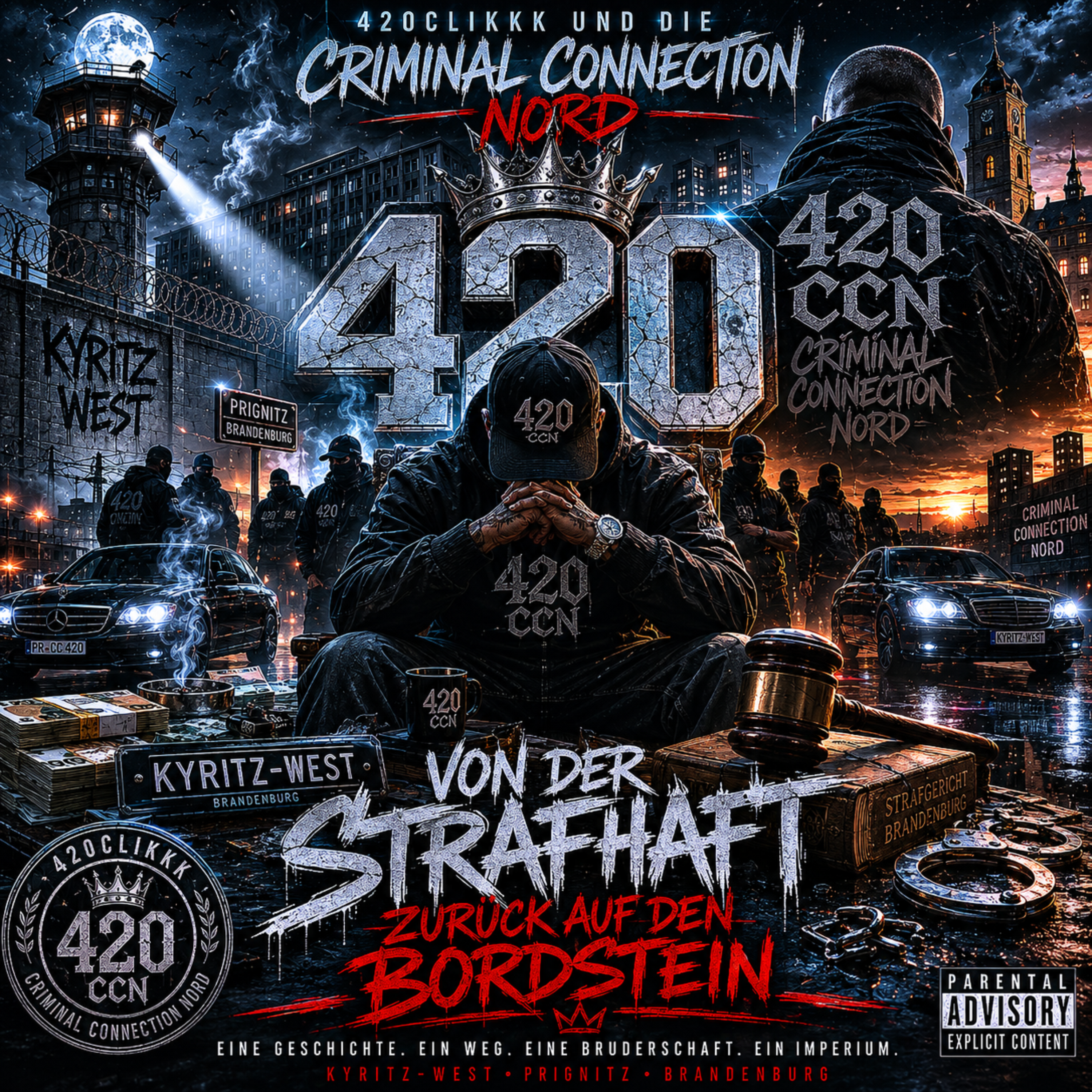 Von der Strafhaft zurück auf den Bordstein by A.K.A.R.420 cover art