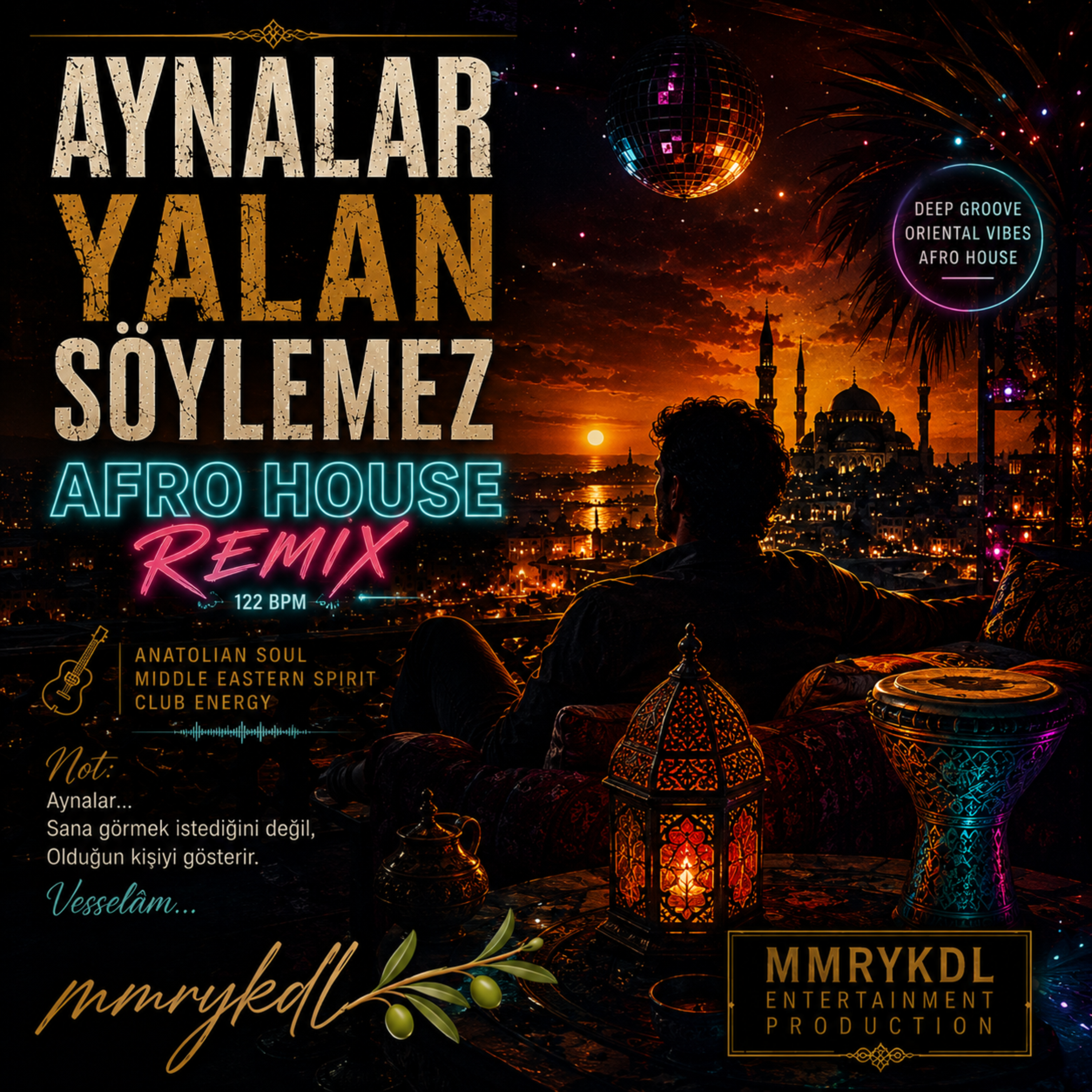 AYNALAR YALAN SÖYLEMEZ (Afro House Remix) by MMRYKDL cover art
