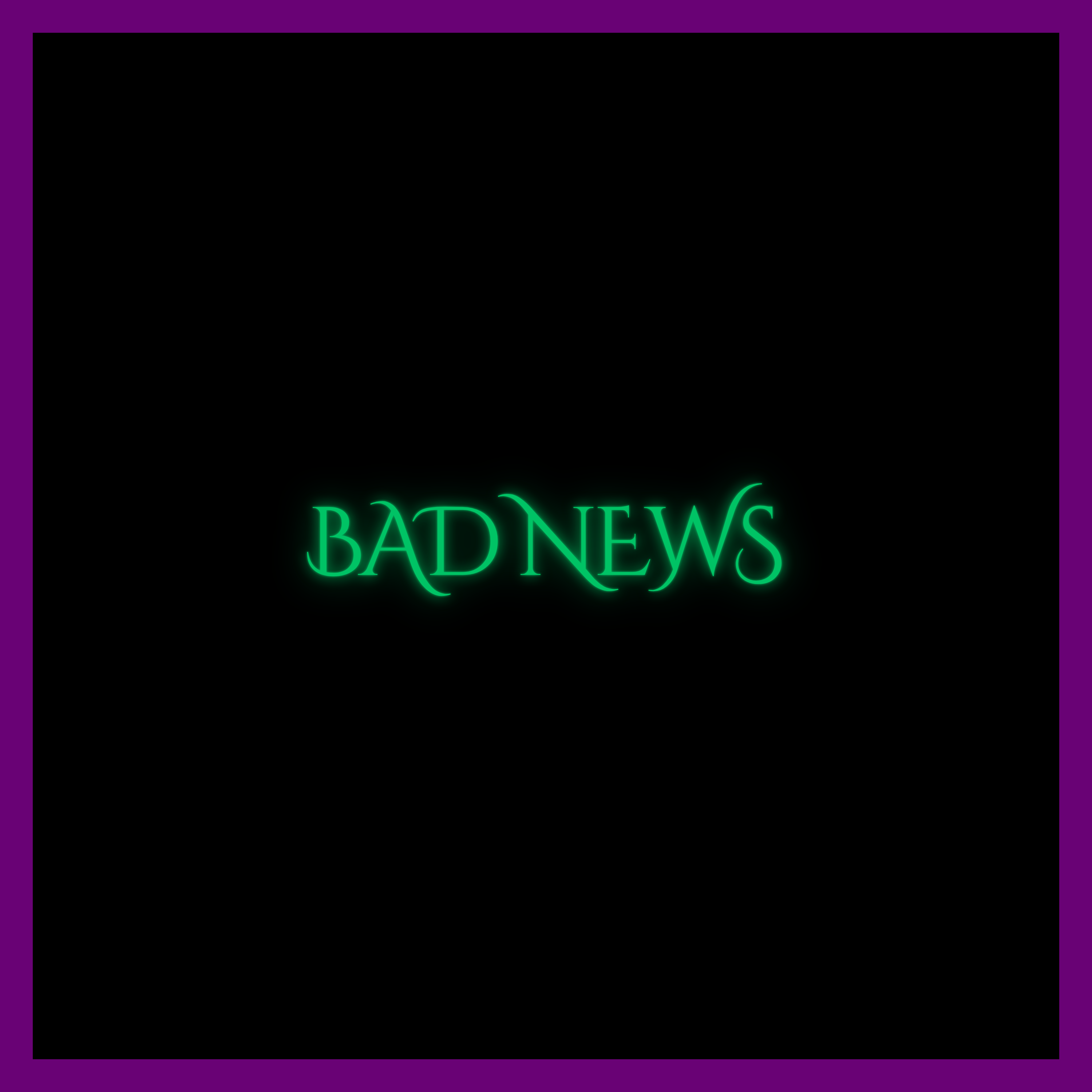 Bad news (daycore) artwork