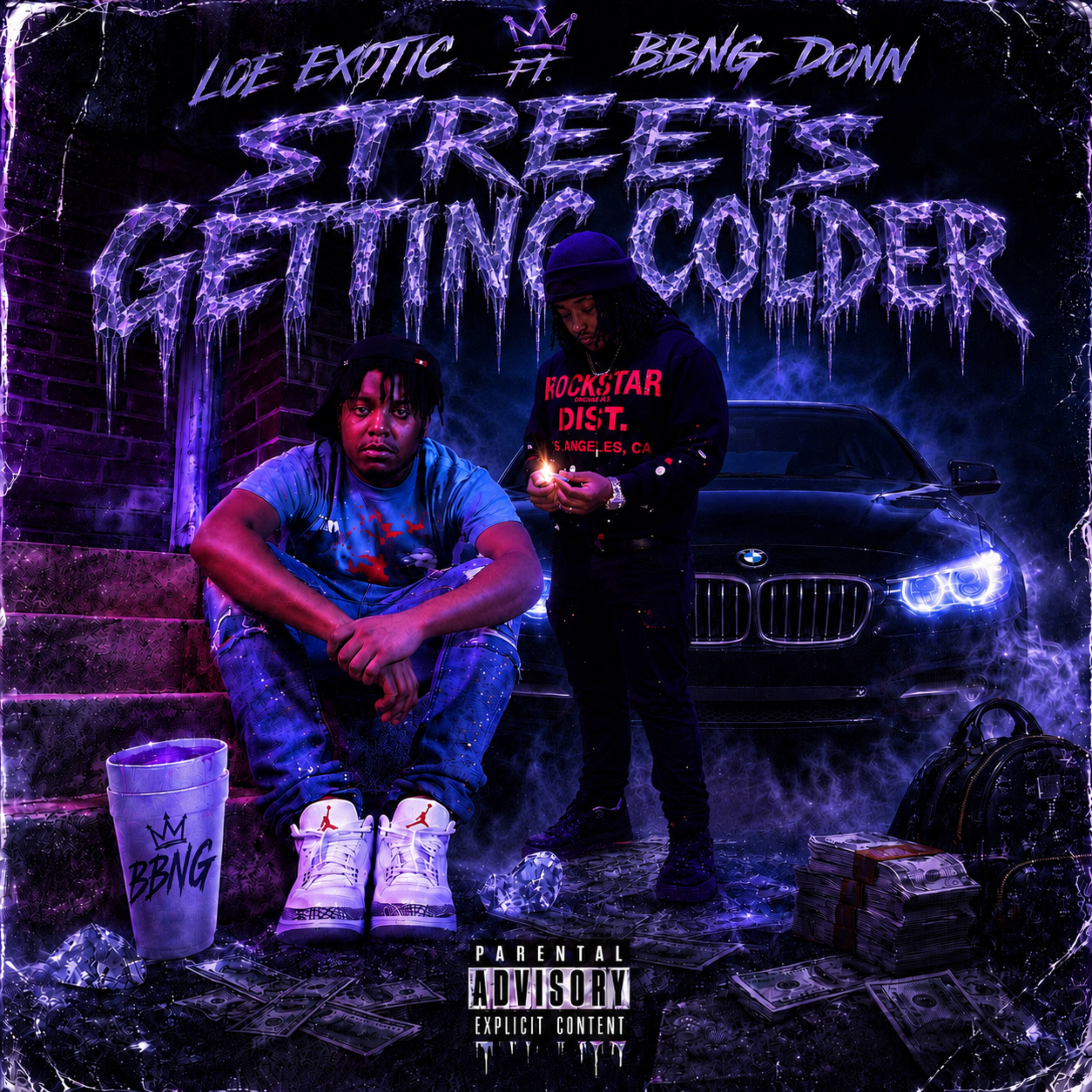 STREETS GETTING COLDER by LOE Exotic cover art