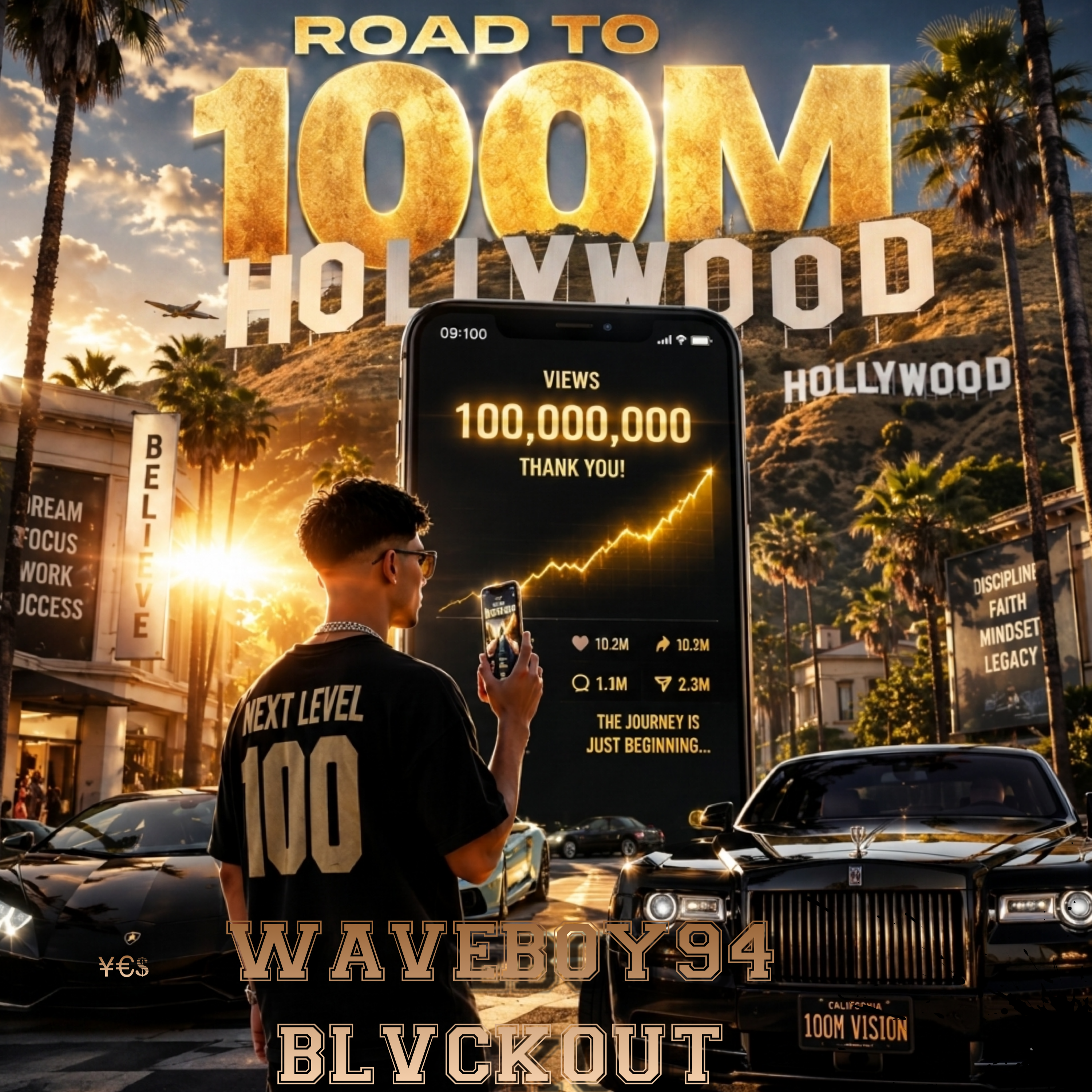 100Hollywood by Waveboy94 cover art