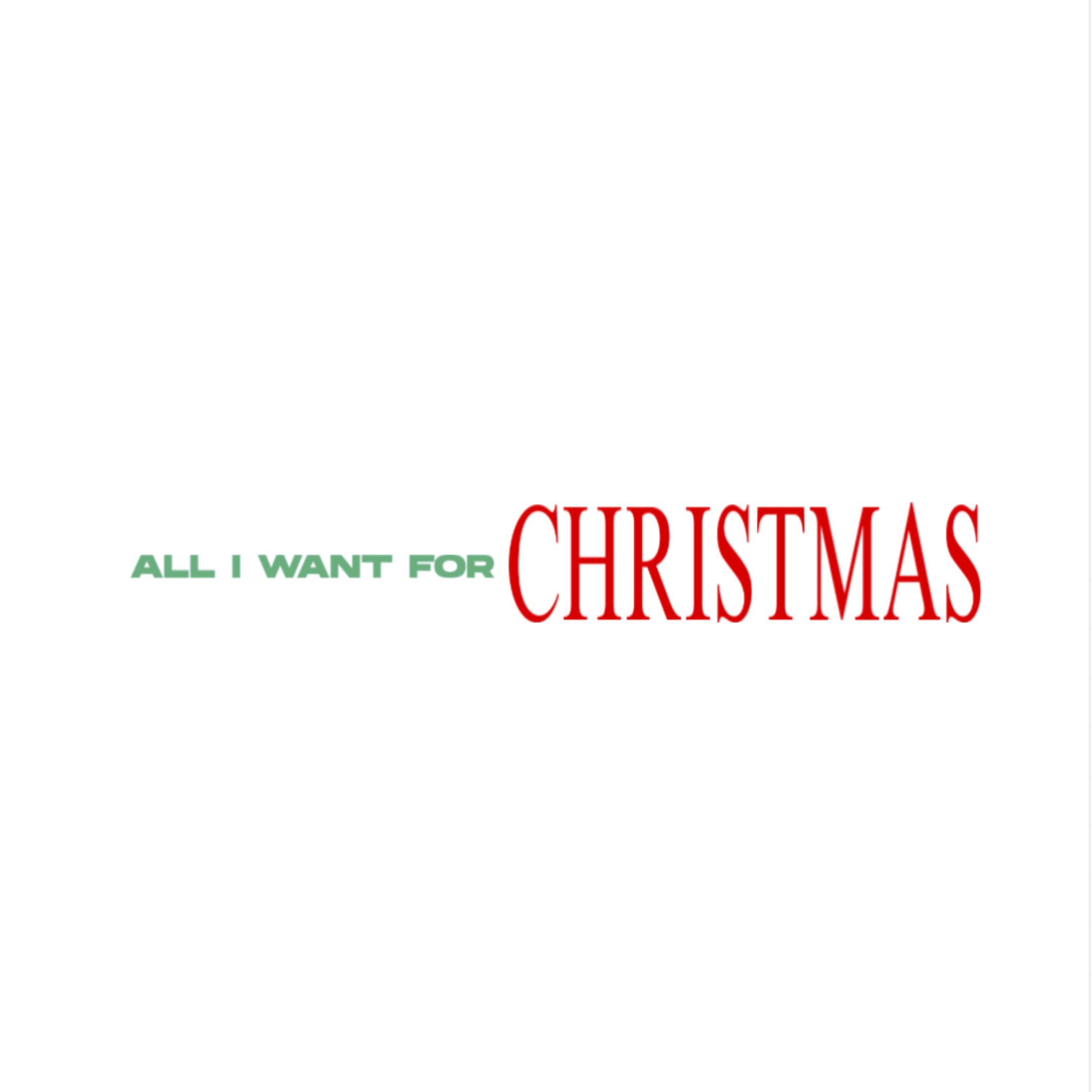 All I Want For Christmas artwork