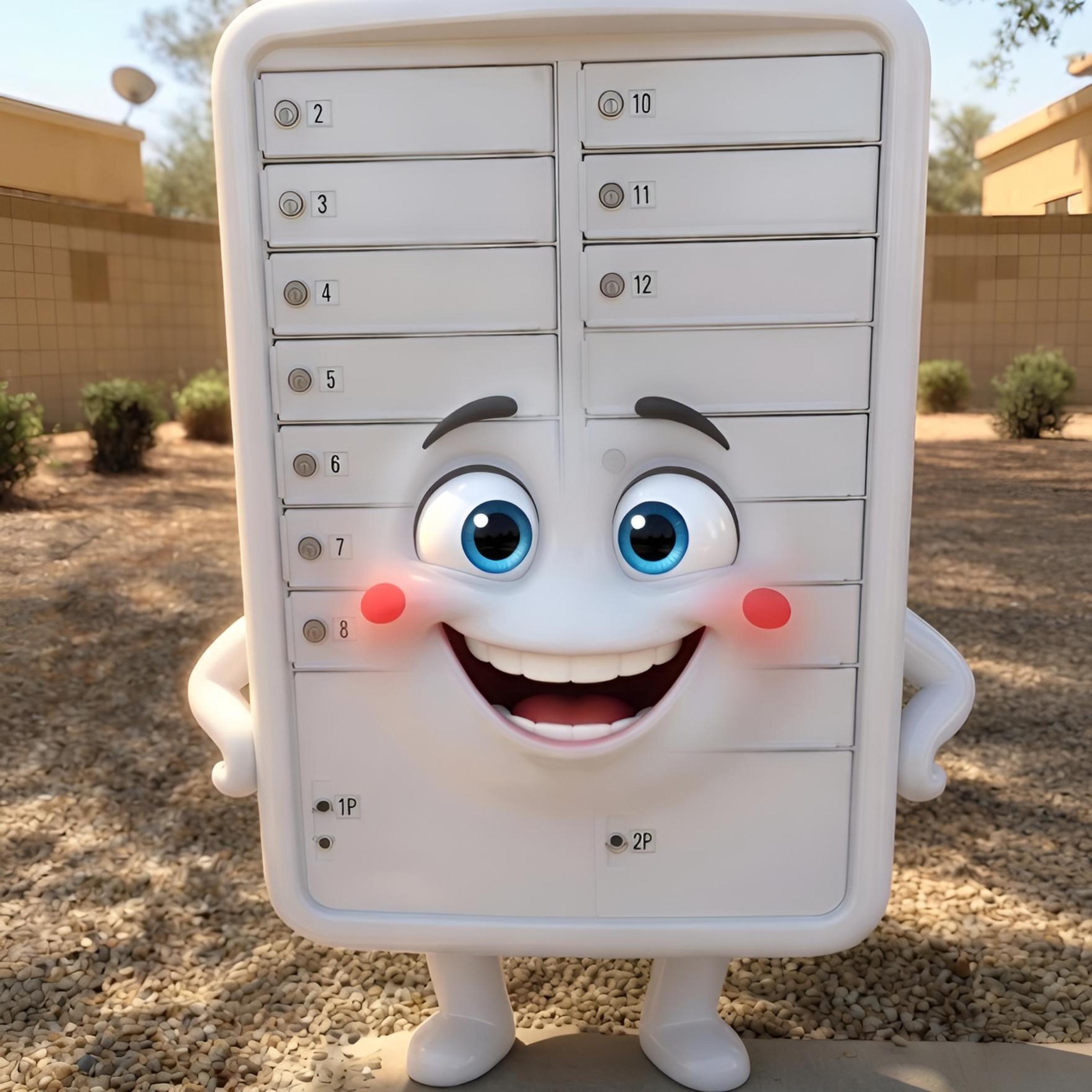 A Cheerful Mailbox Is Hard To Find by DownBurst Media Kids cover art