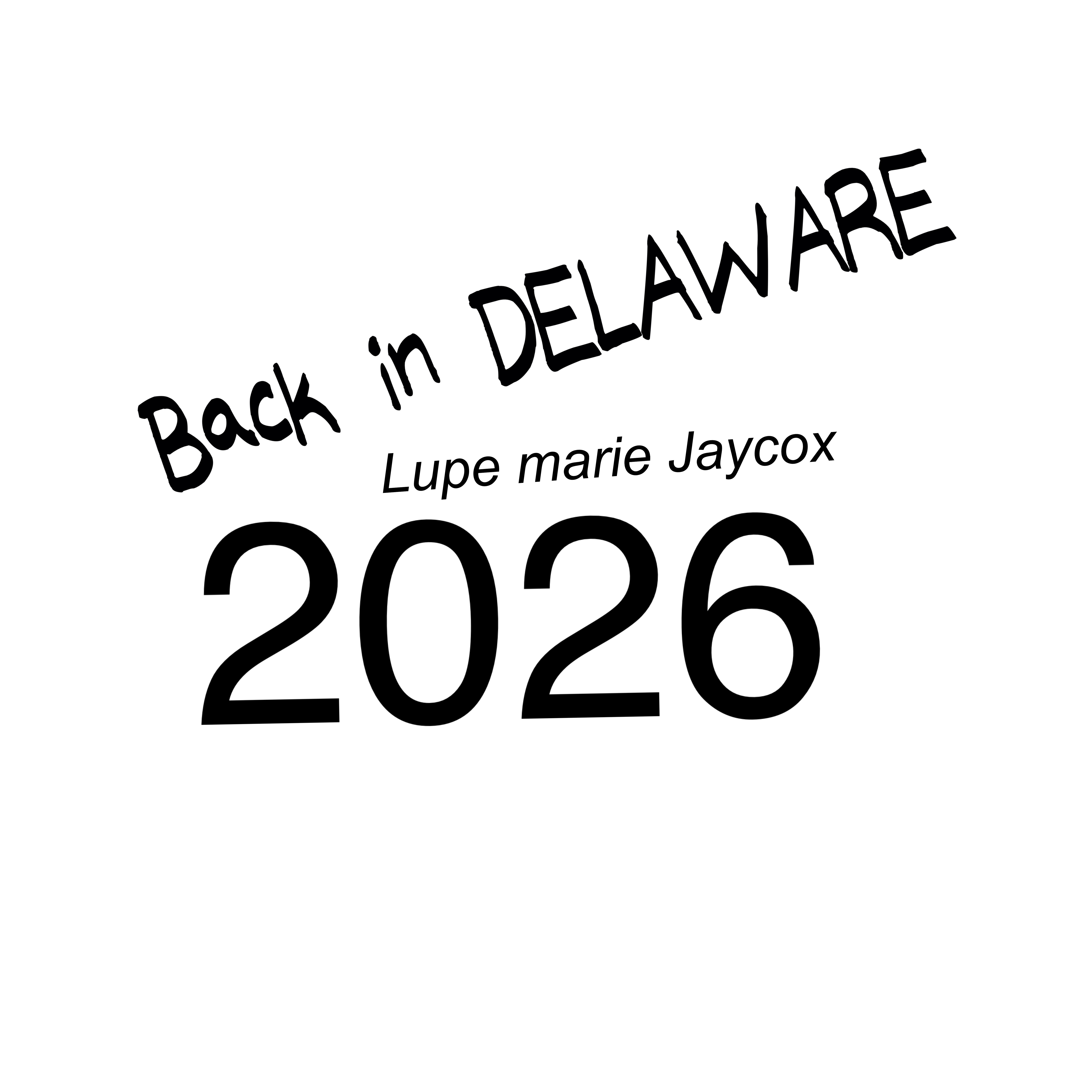 Back In Delaware artwork