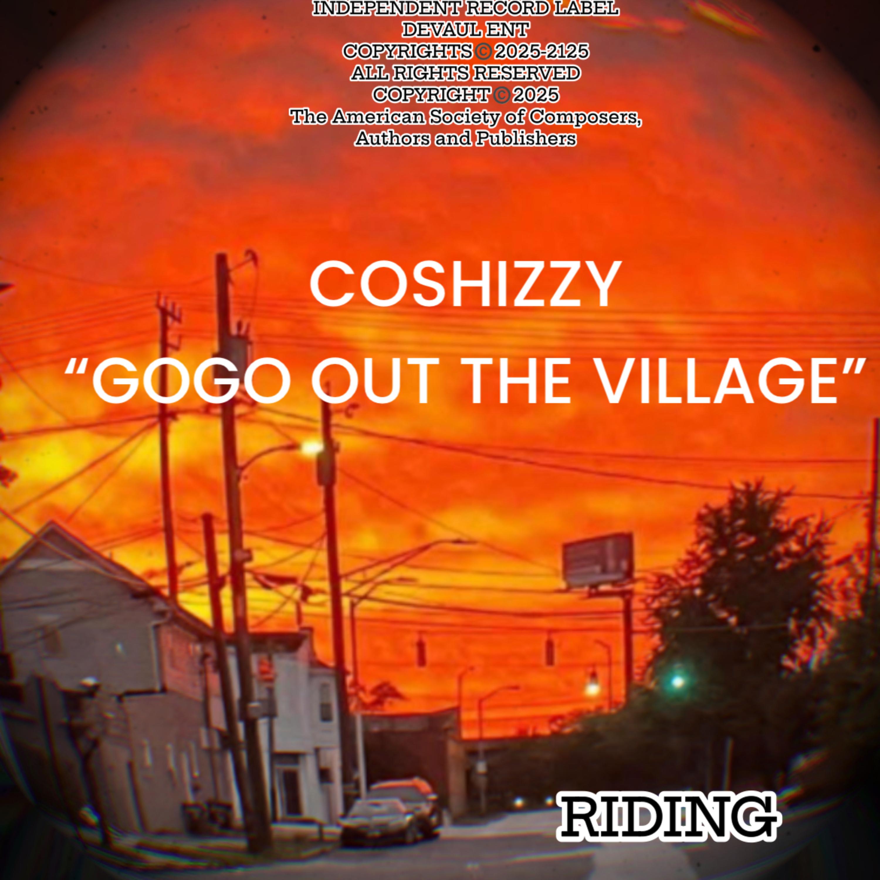 GOGO OUT THE VILLAGE artwork