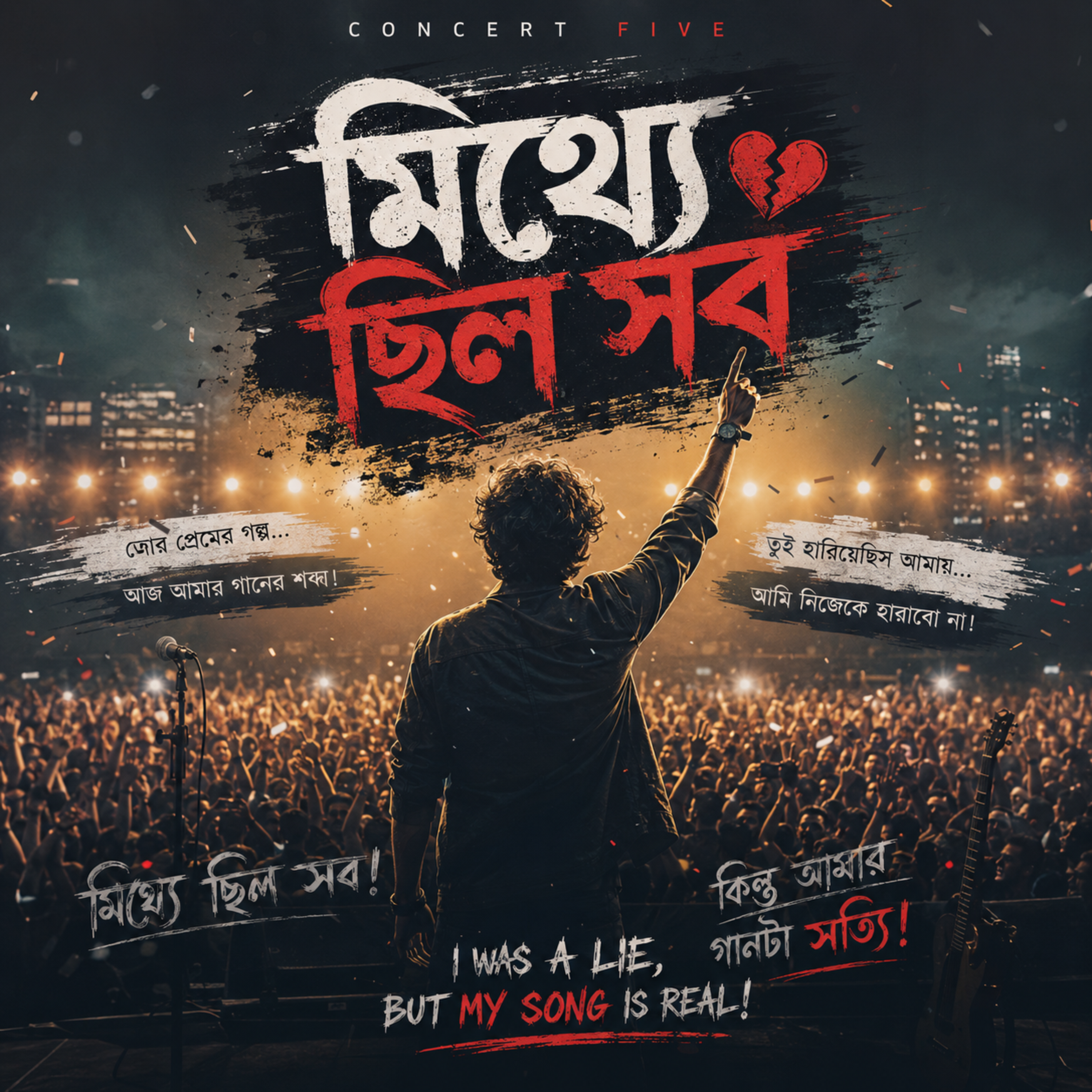 মিথ্যে ছিল সব by Tanjid Bhuiyan cover art