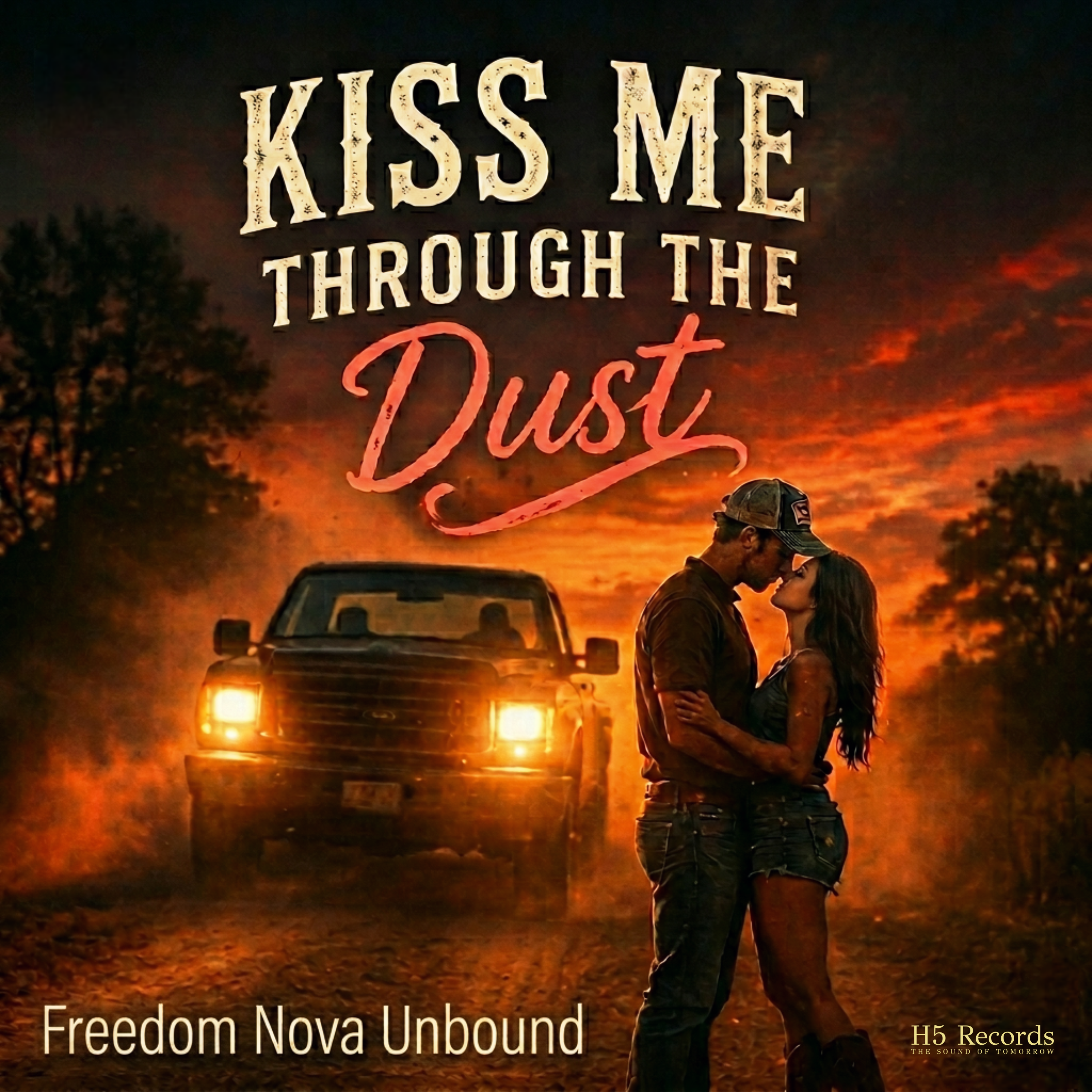 Kiss Me Through The Dust by Freedom Nova Unbound cover art