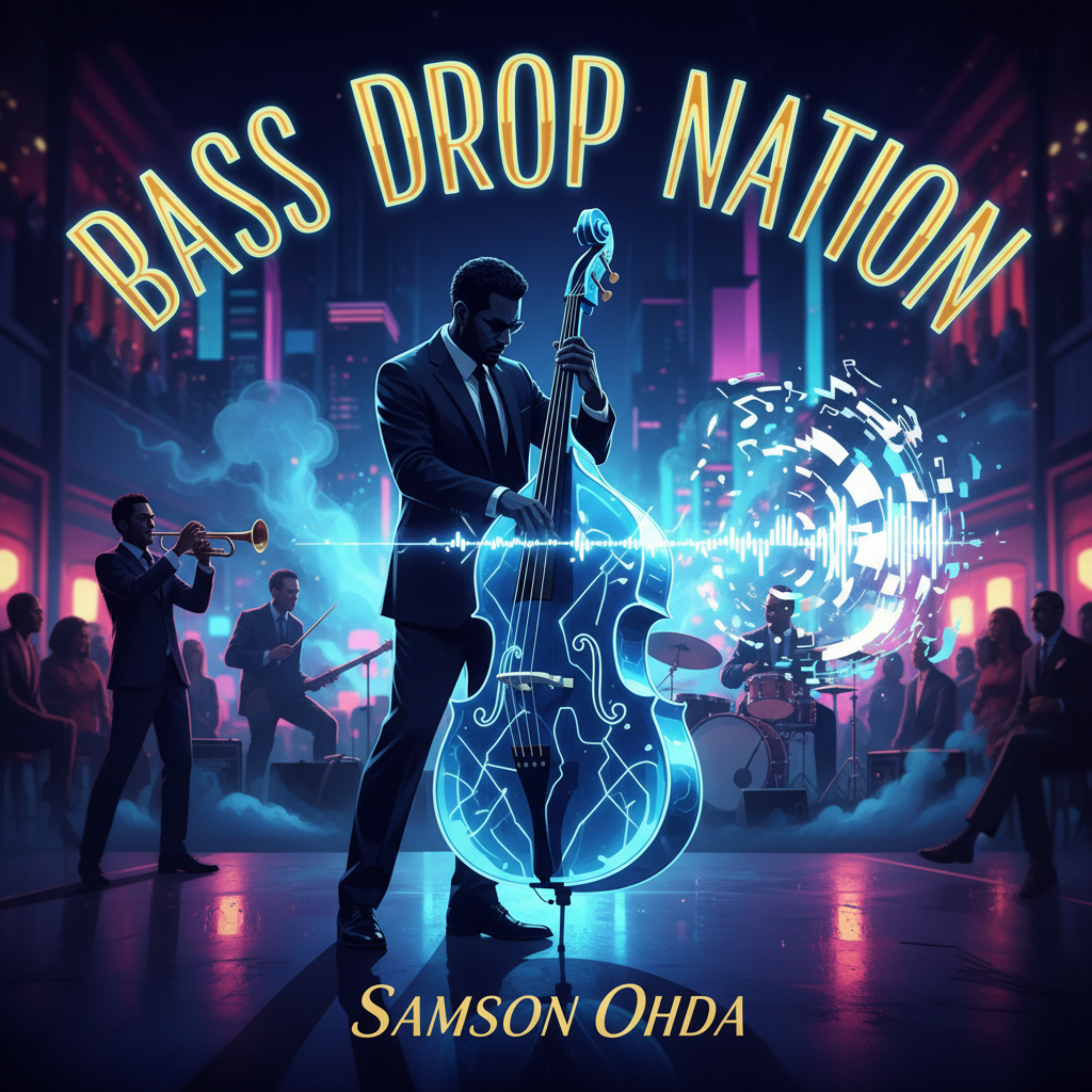 Bass Drop Nation by Samson Ohda  cover art