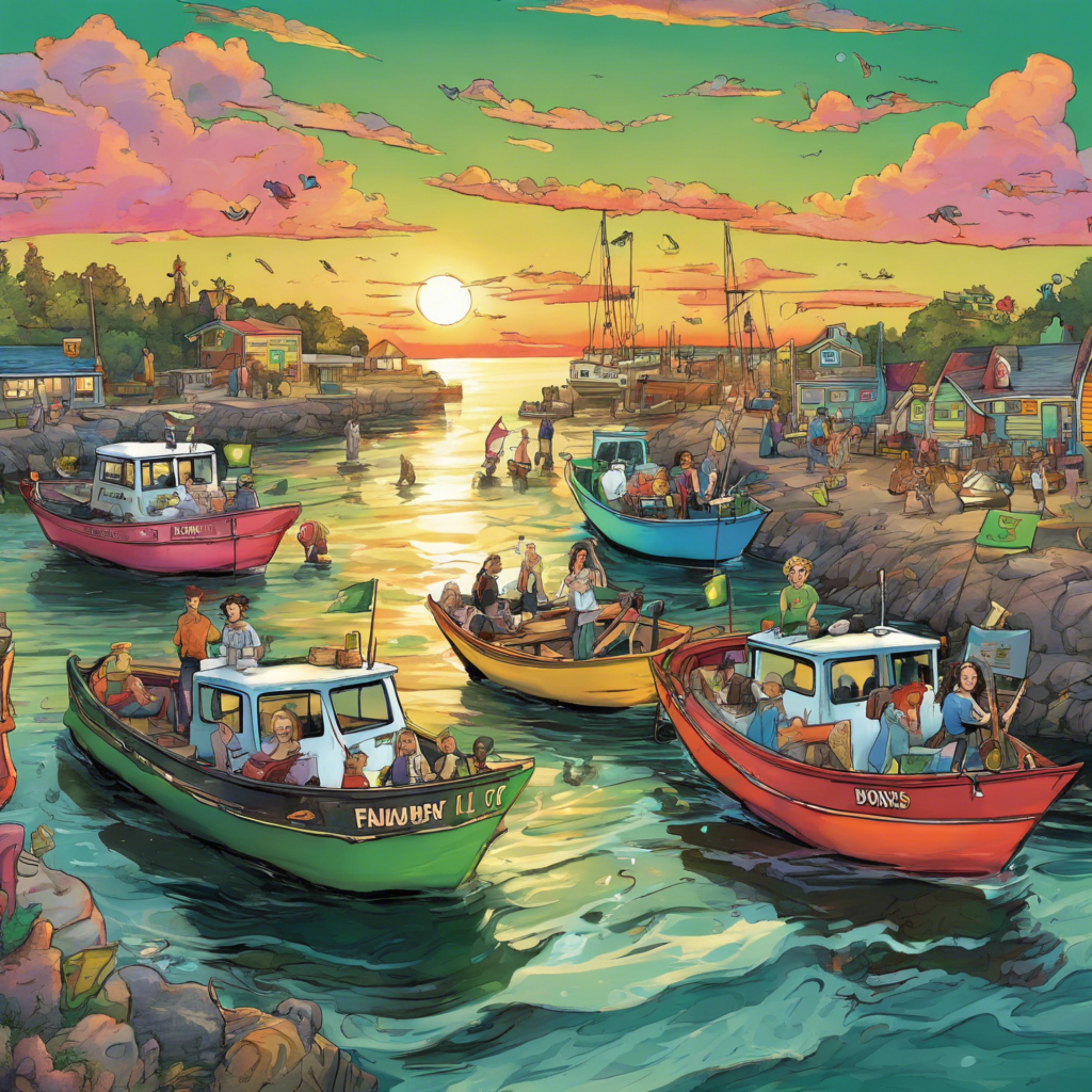 If These Boats Could Talk artwork