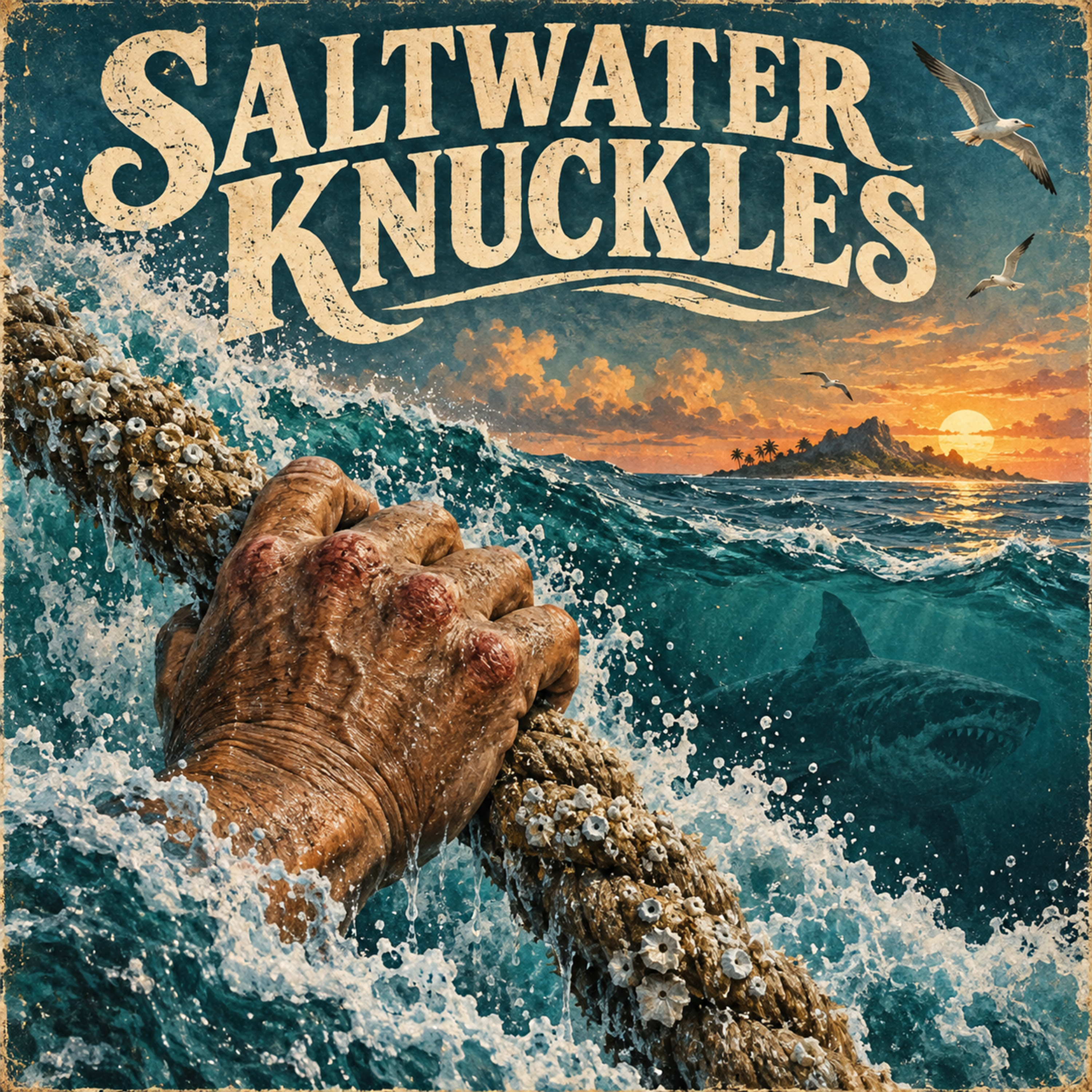 Saltwater and Knuckles by Clint Chaisson cover art
