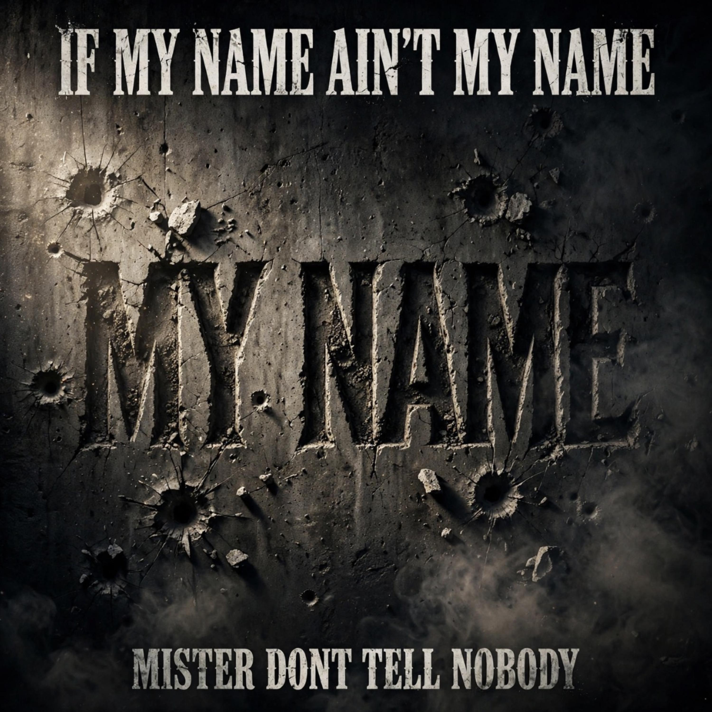 If My Name Ain’t My Name by Mister Dont Tell nobody cover art
