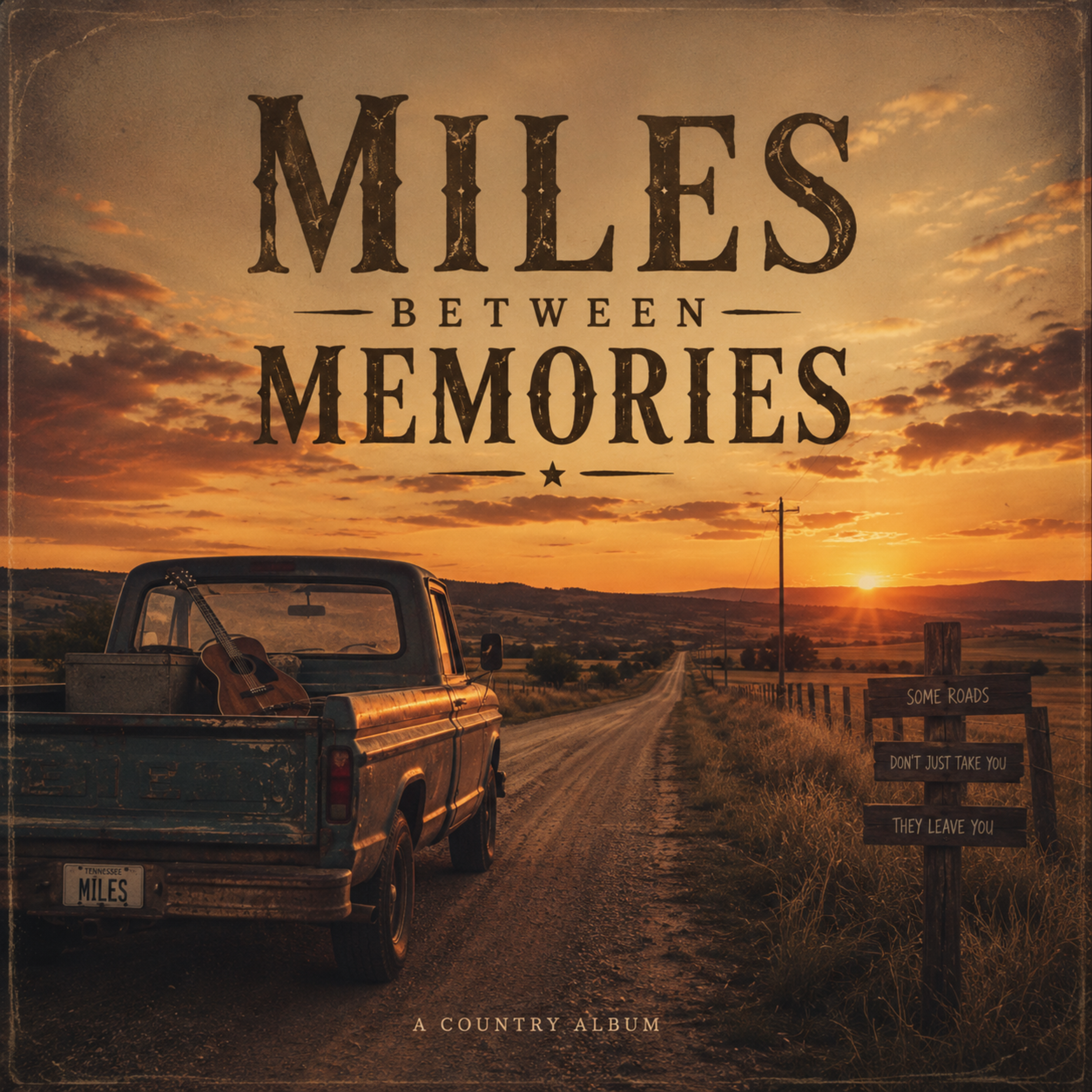 Miles Between Memories by Vells cover art