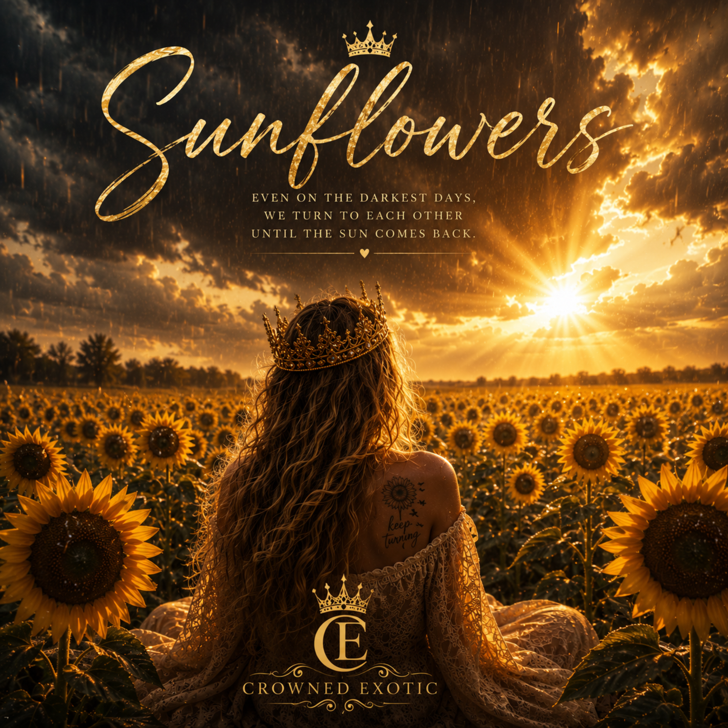 Sunflowers by Crowned Exotic cover art