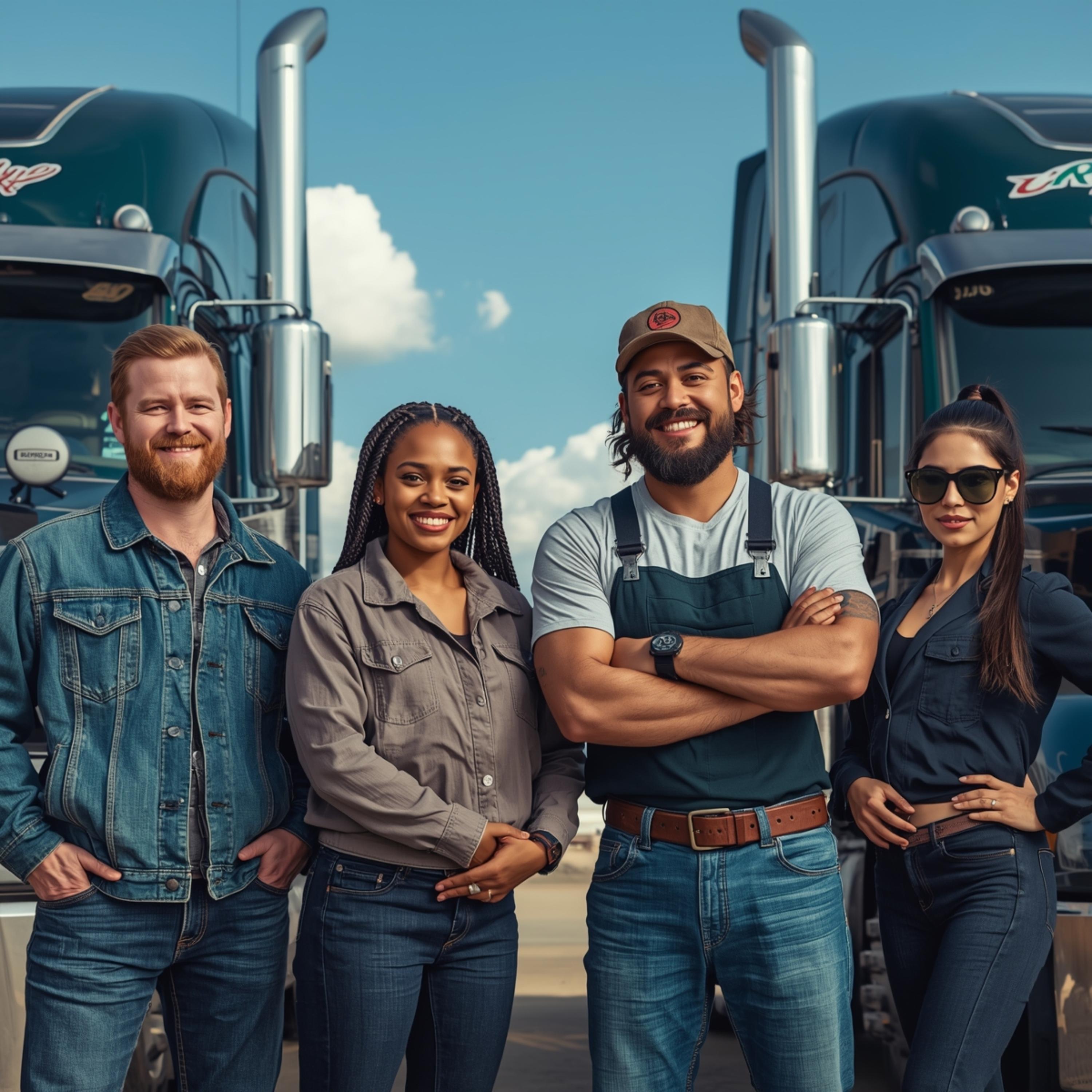 Trucker  John 3:16 artwork