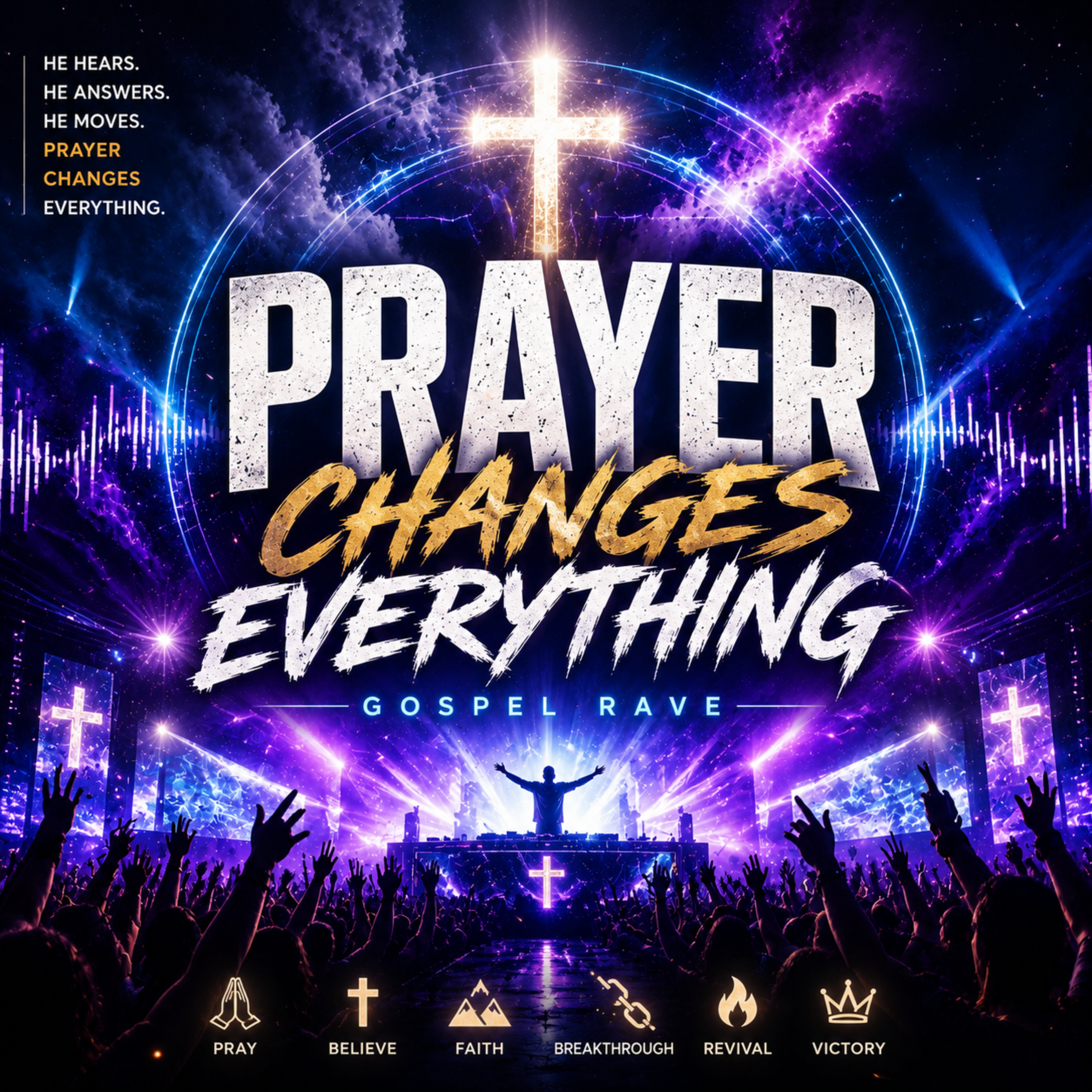 Prayer changes everything by Kaio Winchester cover art