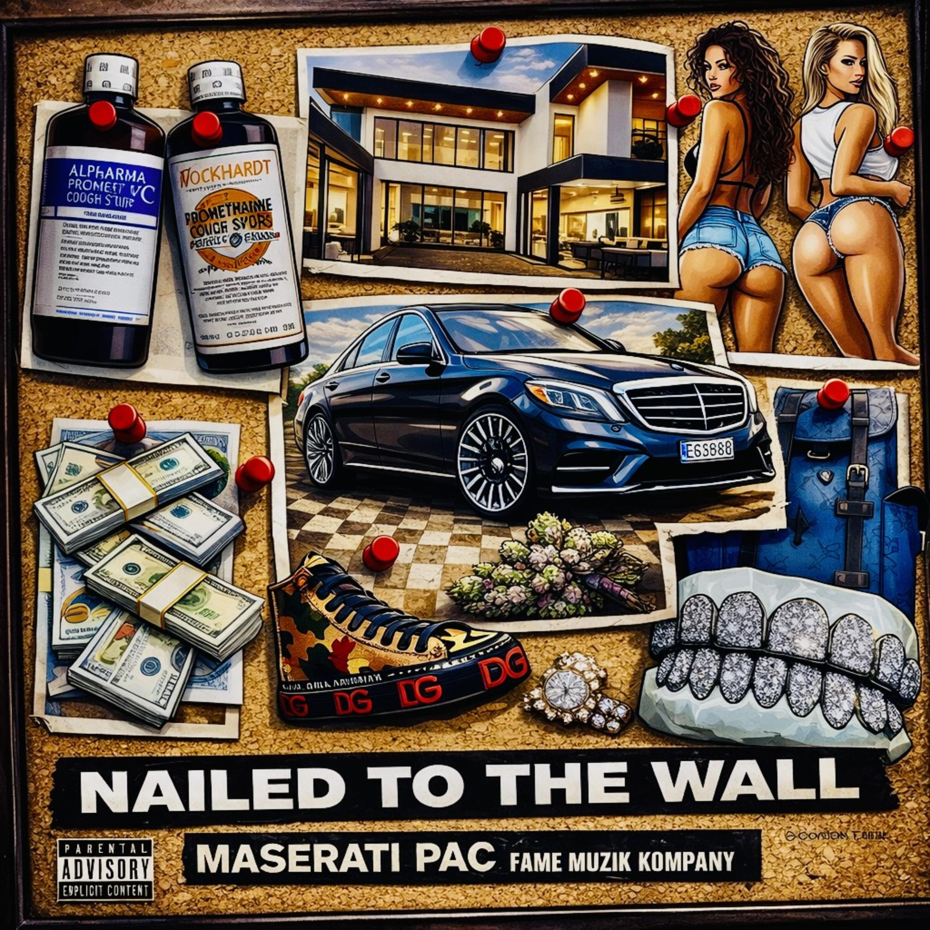 NAILED TO THE WALL artwork