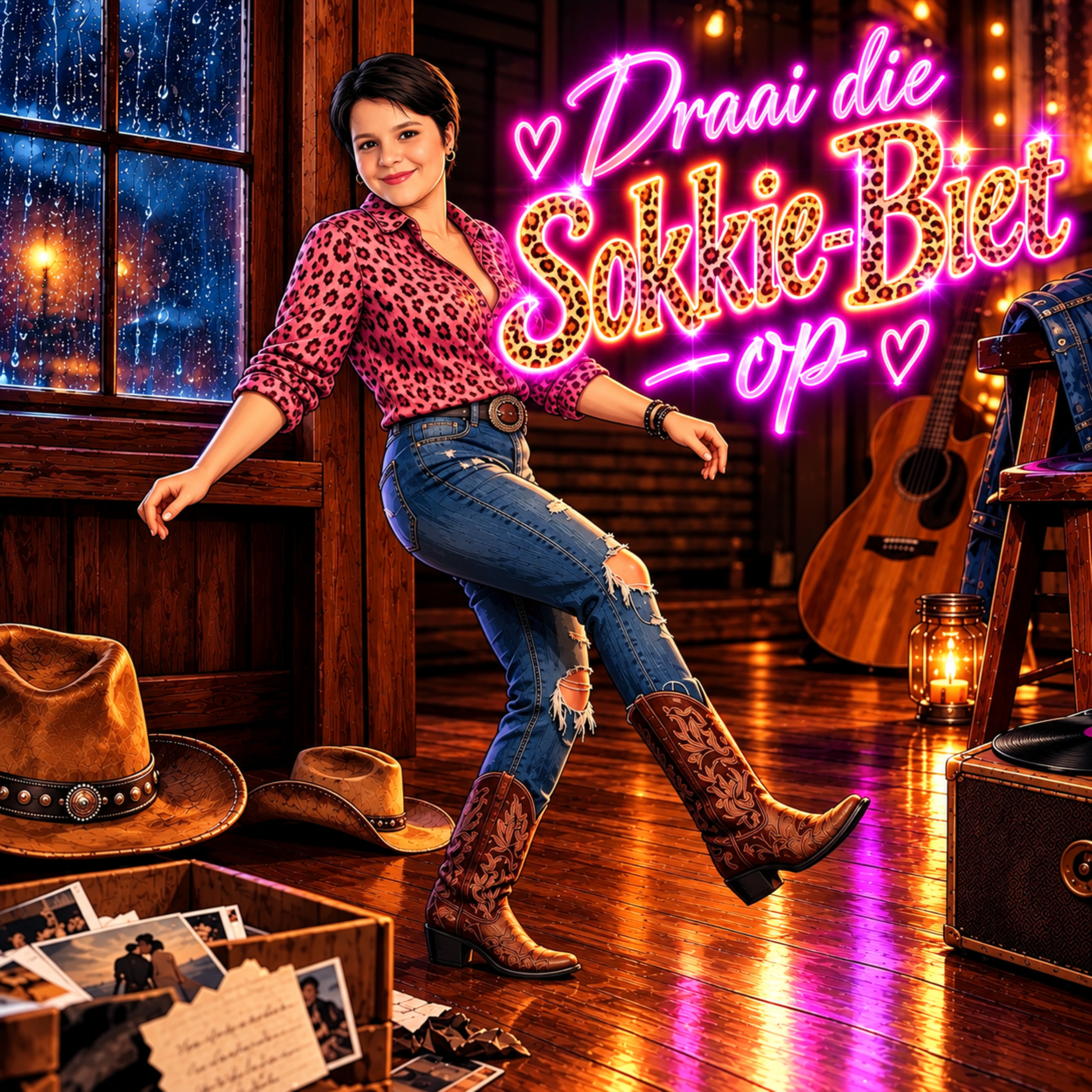 Draai die Sokkie-Biet op by glow flower cover art