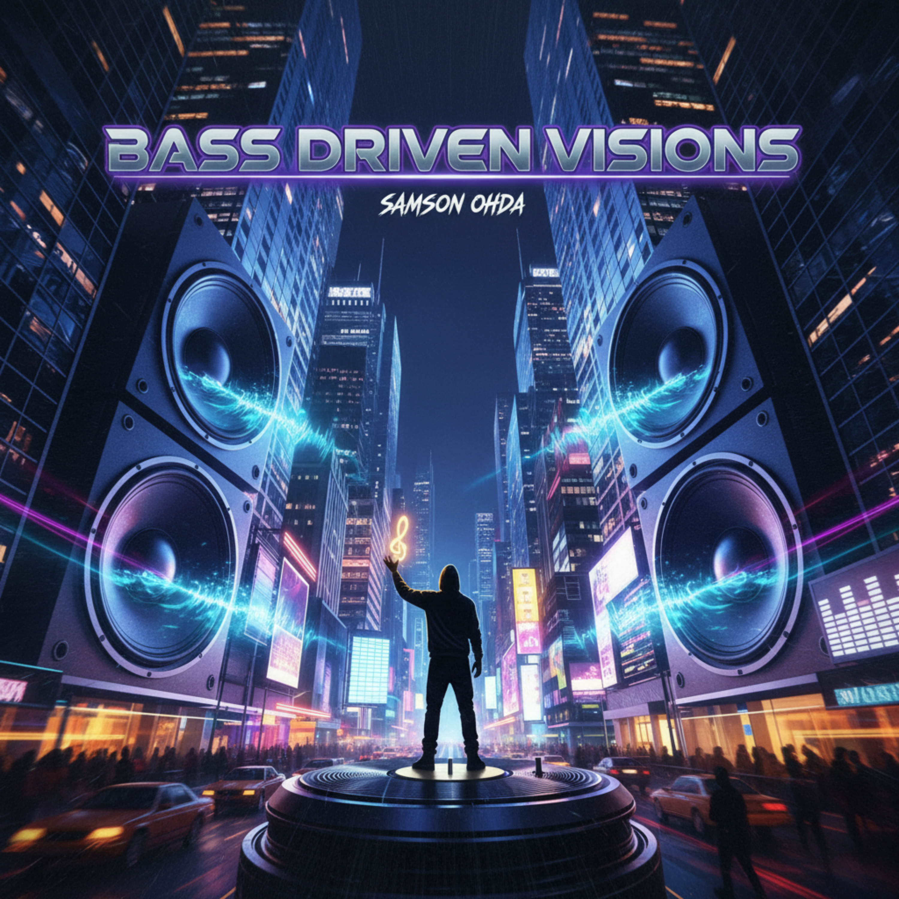 Bass Driven Visions by Samson Ohda  cover art