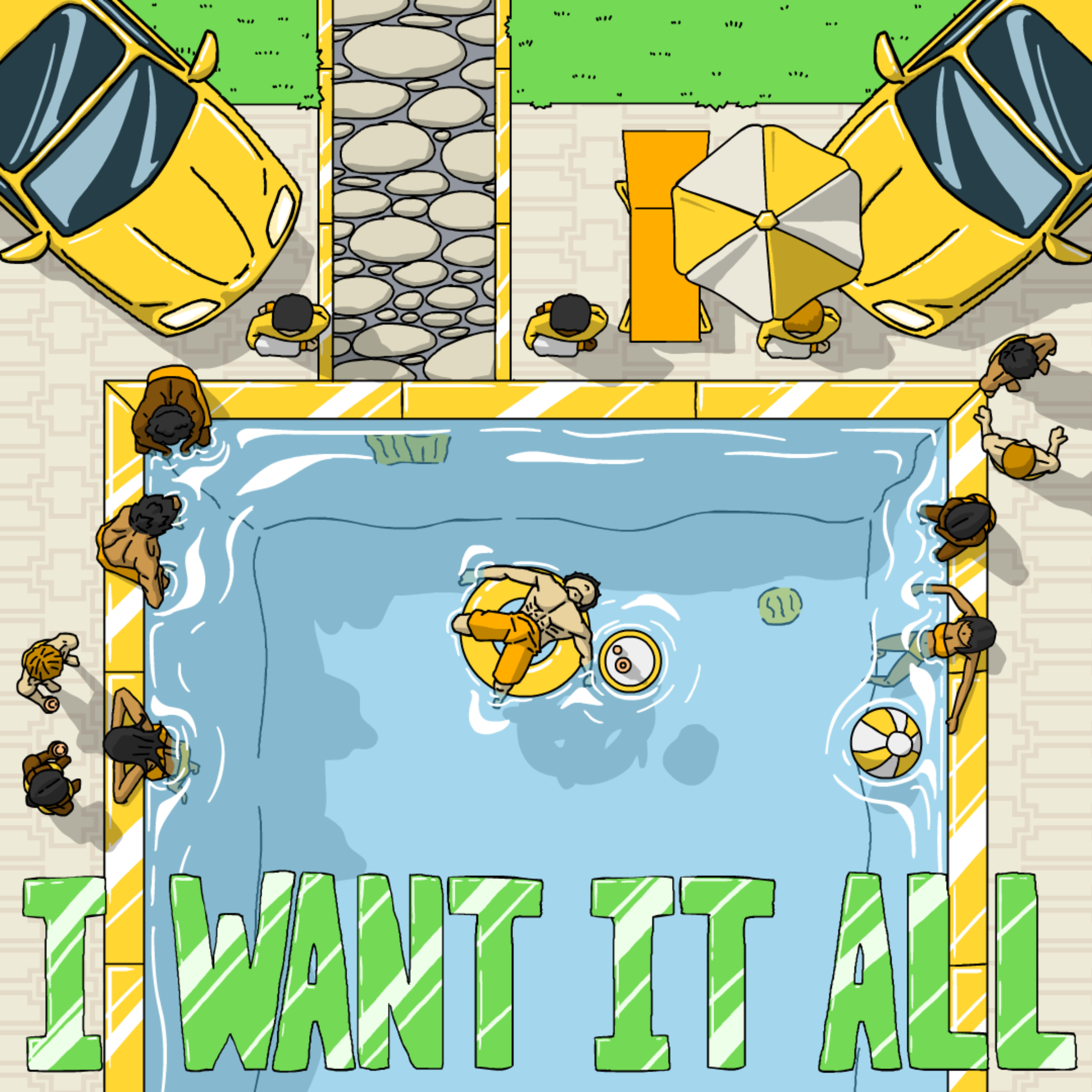 I Want It All artwork