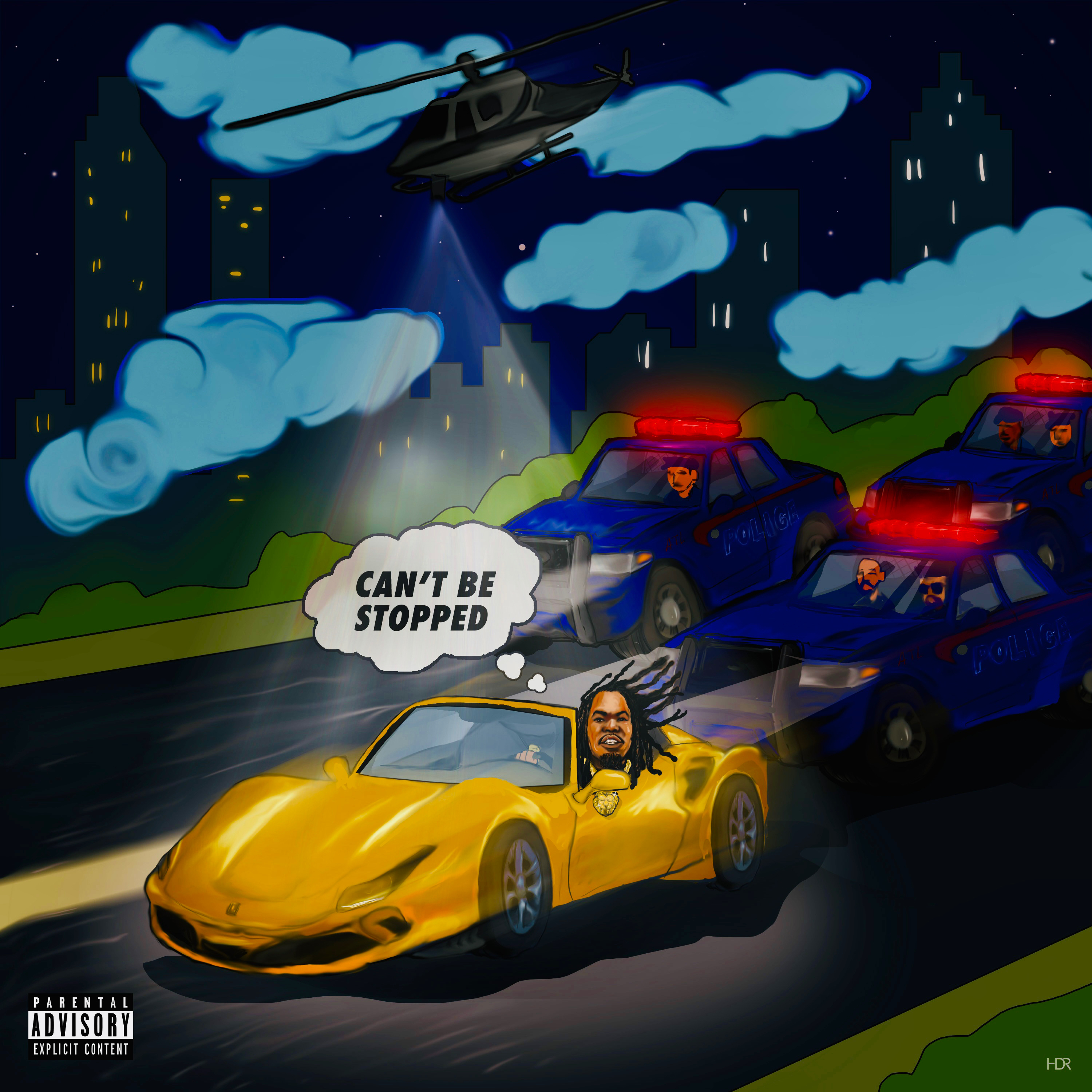 Cant Be Stopped artwork