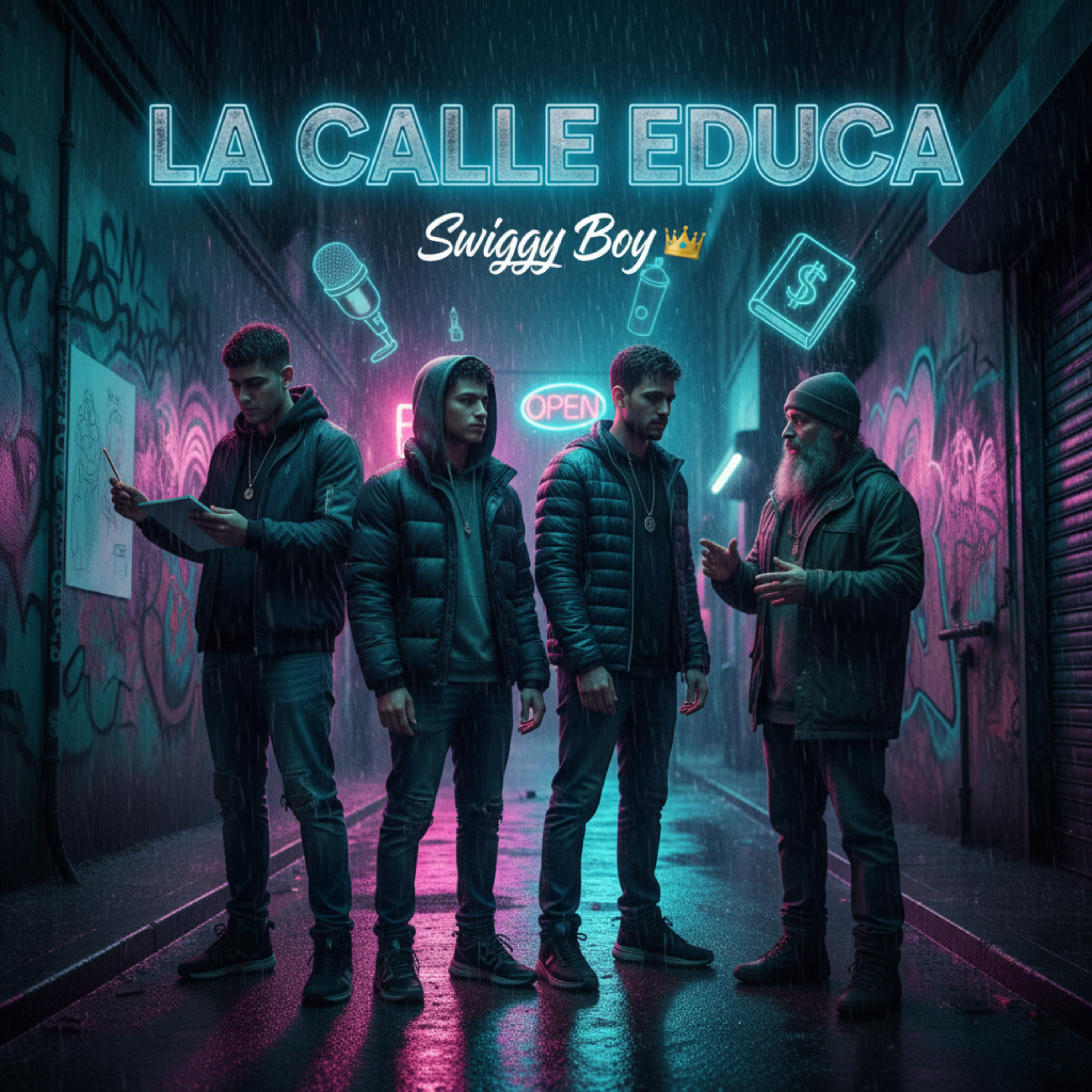la calle educa artwork